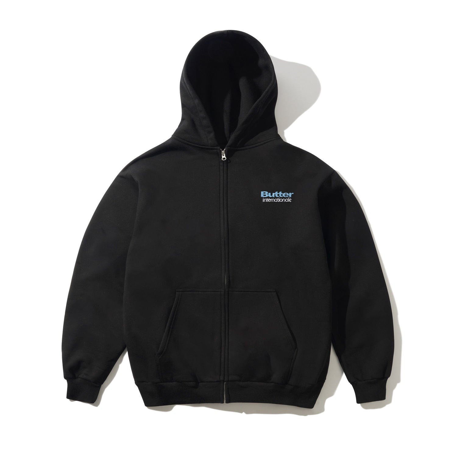 Internationale Zip-Thru Hood, Black