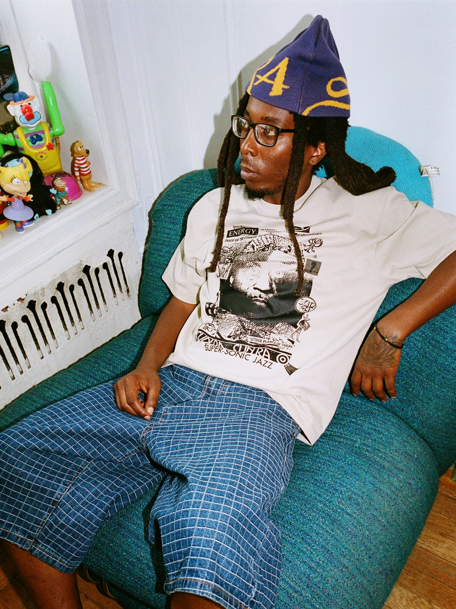 Infinity Tee, Washed Lilac