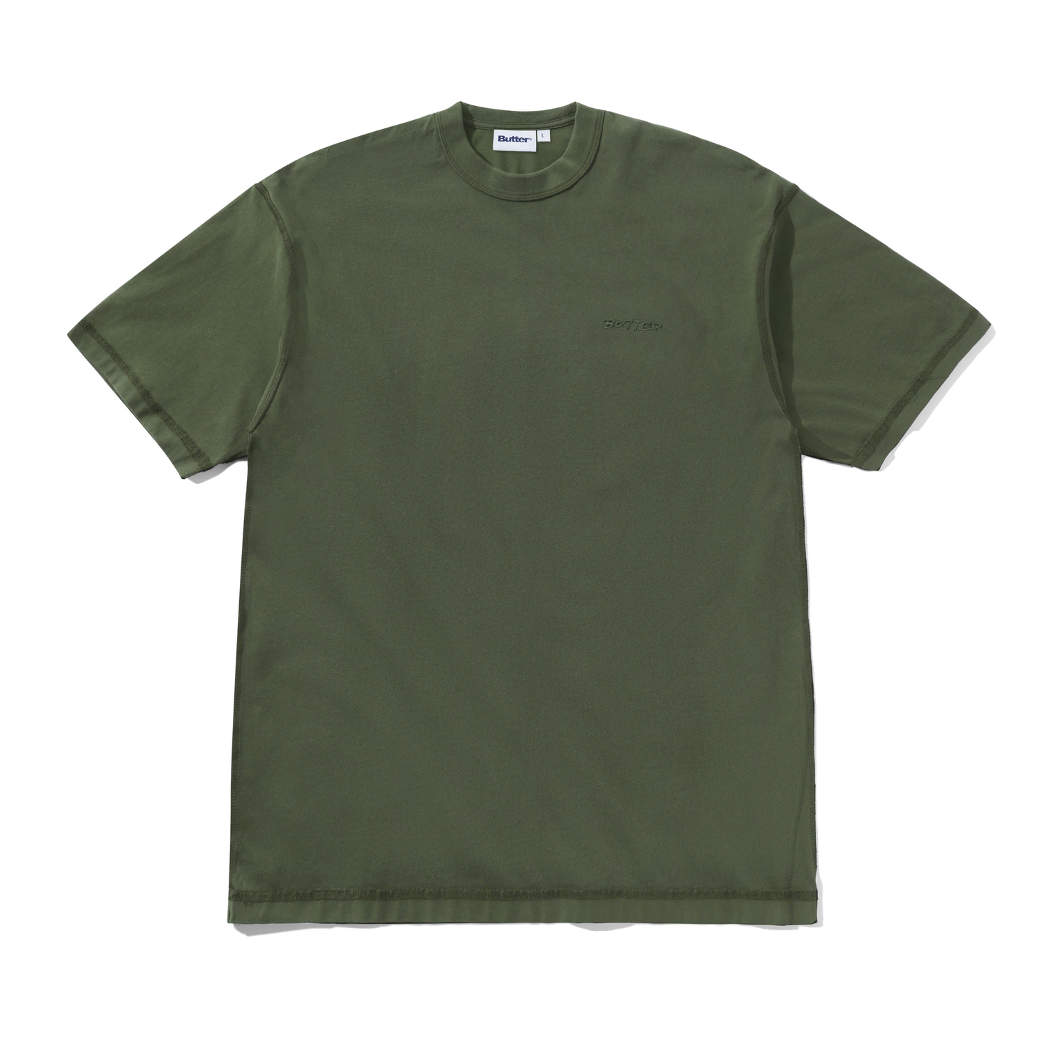 Inside Out Tee, Washed Army