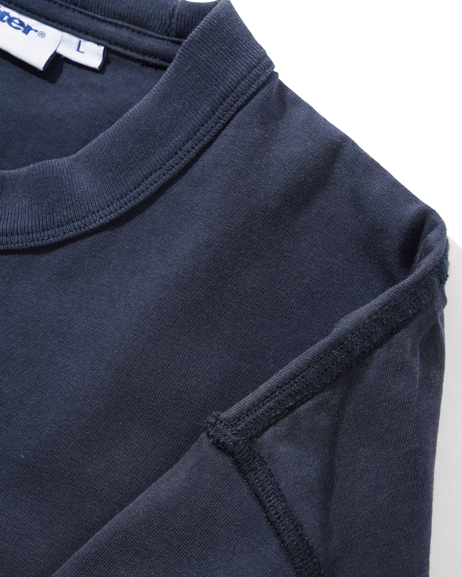 Inside Out Tee, Washed Navy