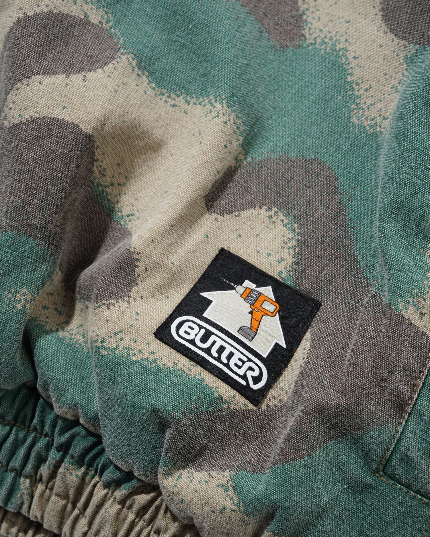 Insulated Work Jacket, Spray Camo