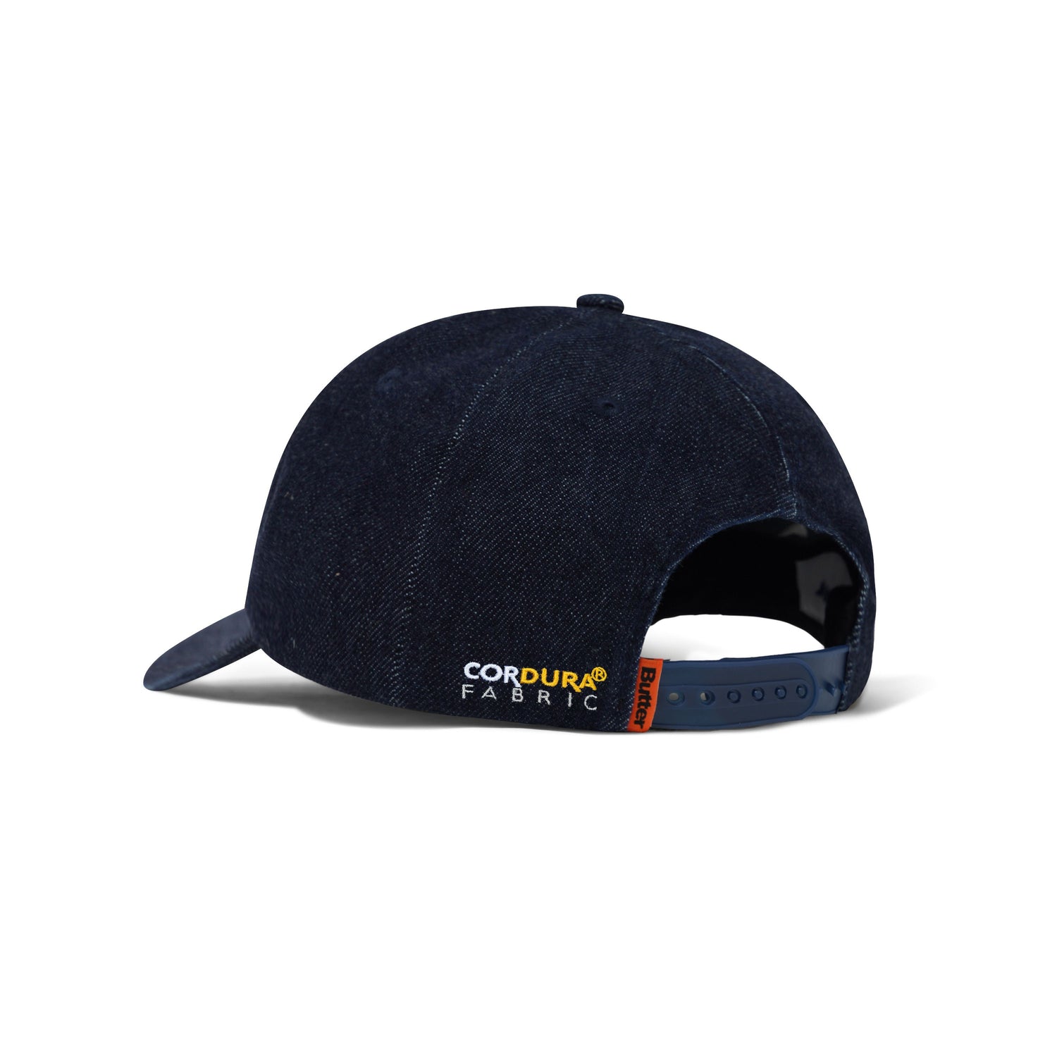 Jive 6 Panel Cap, Rinsed Indigo