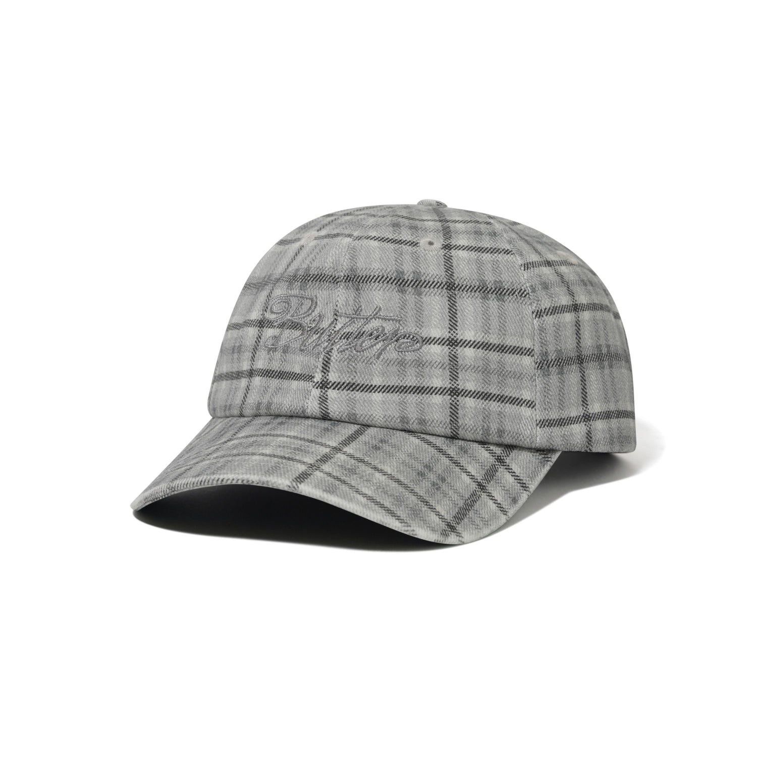 Jive 6 Panel Cap, Grey Plaid