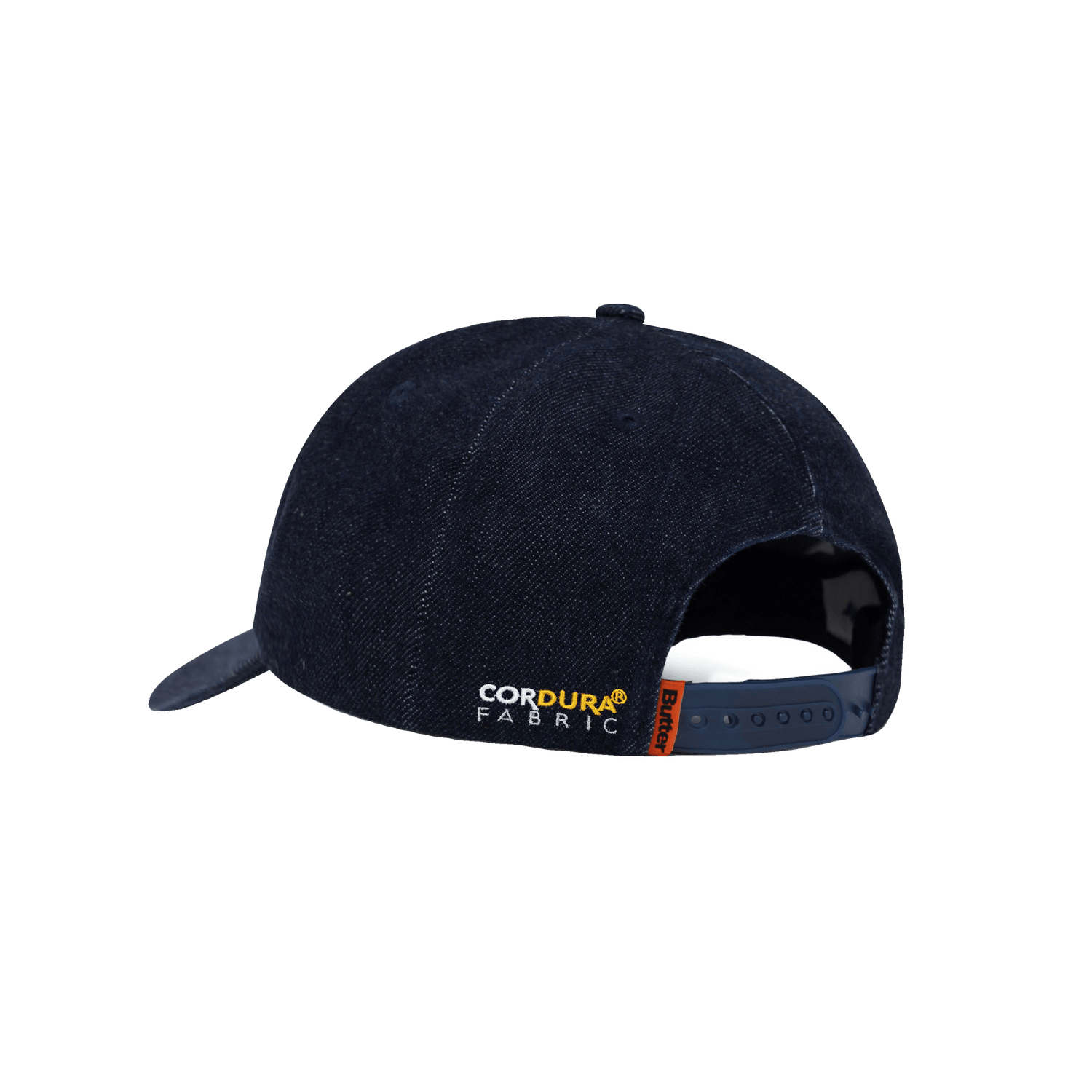 Jive 6 Panel Cap, Rinsed Indigo
