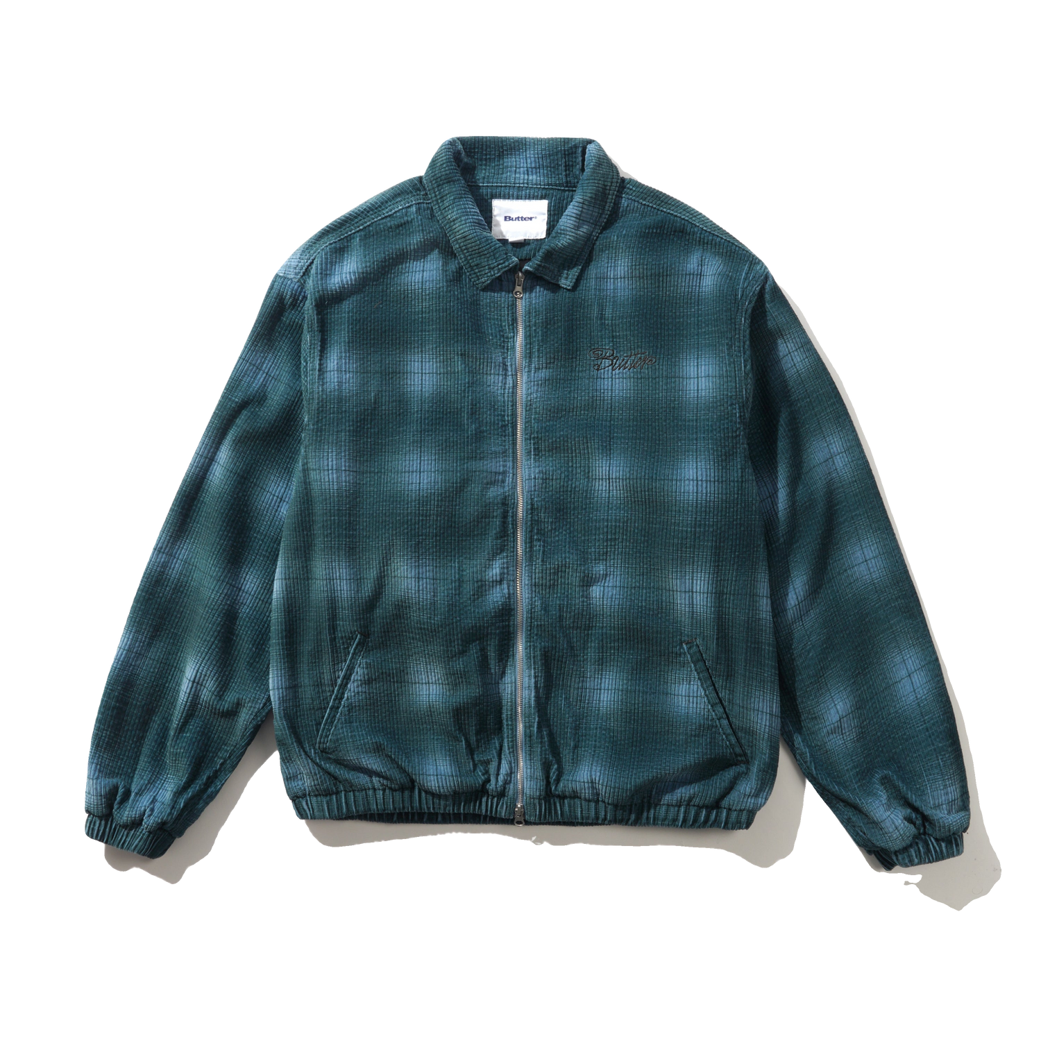 Jive Cord Jacket, Blue Plaid