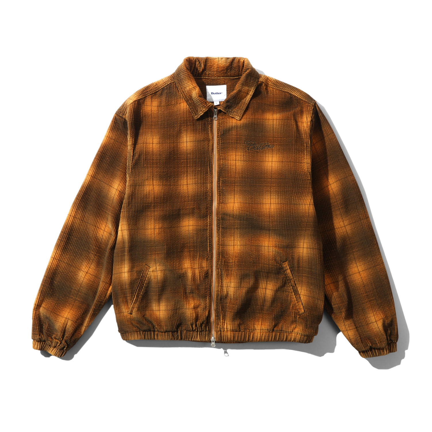 Jive Cord Jacket, Mustard Plaid