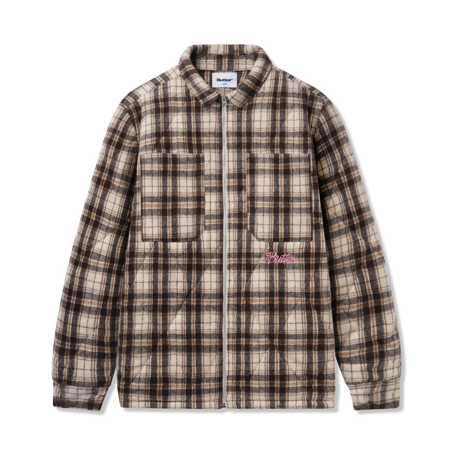 Jive Flannel Jacket, Cream