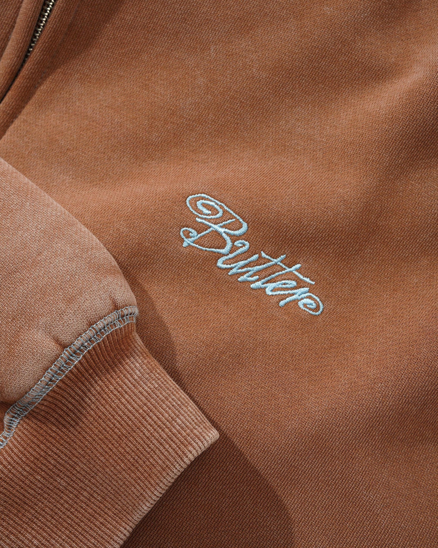 Jive Zip-Thru Hood, Washed Brown