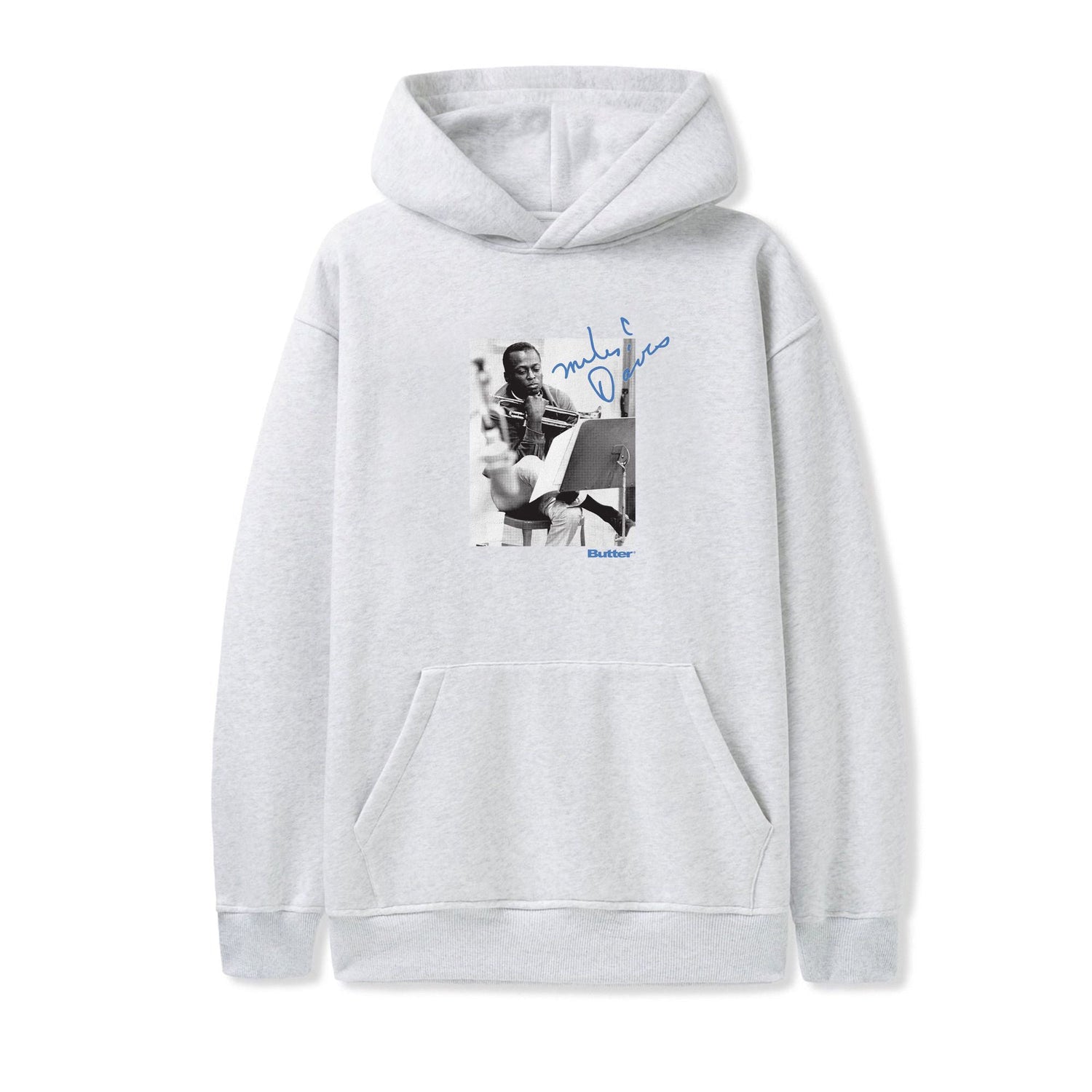 Kind Of Blue Pullover Hood, Ash
