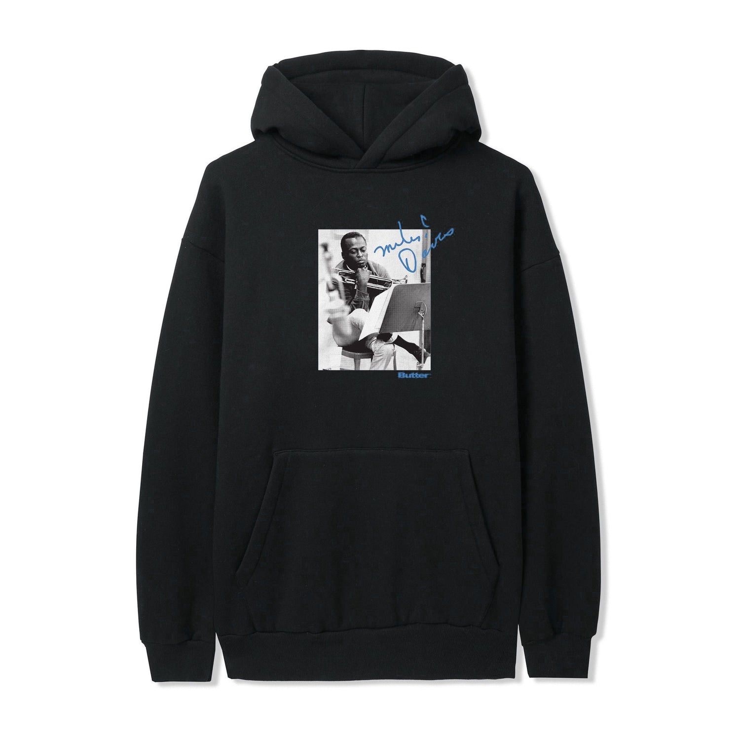 Kind Of Blue Pullover Hood, Black