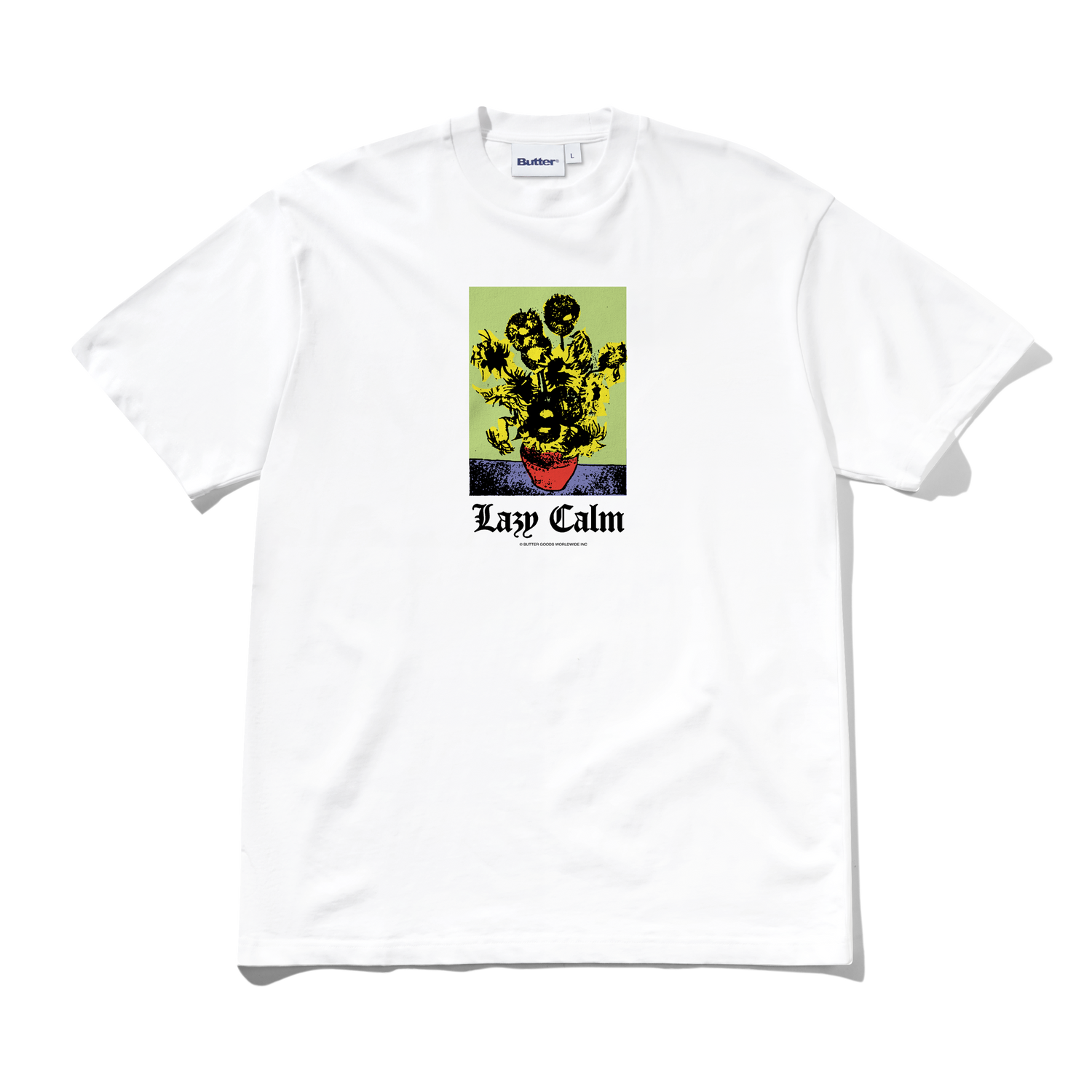 Lazy Calm Tee, White