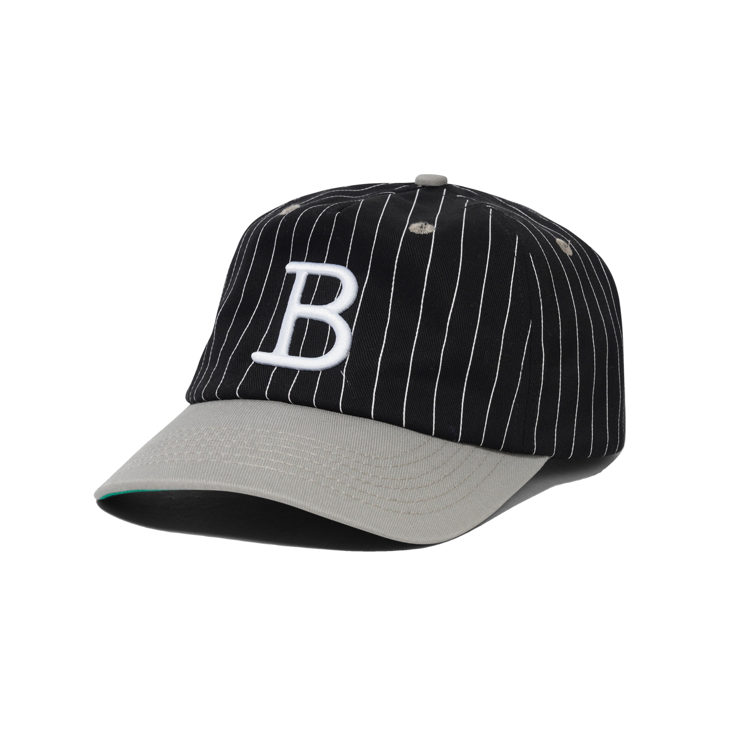 League Baseball Cap, Black / Grey