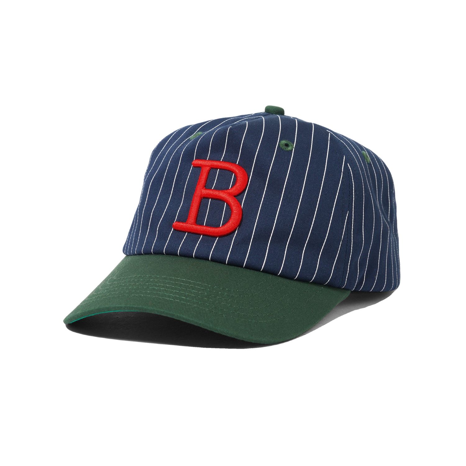 League Baseball Cap, Navy / Forest