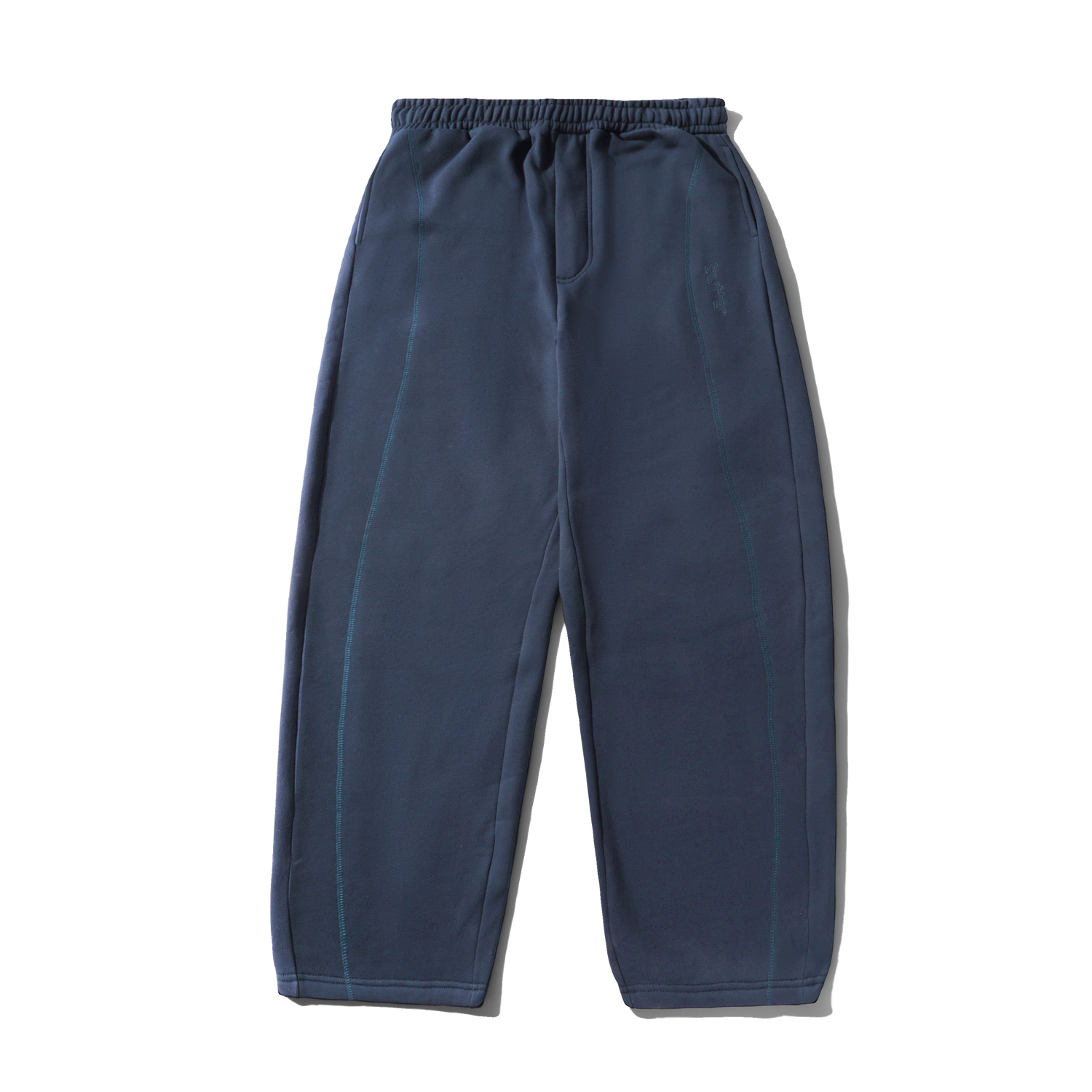 Lines Track Pants, Navy