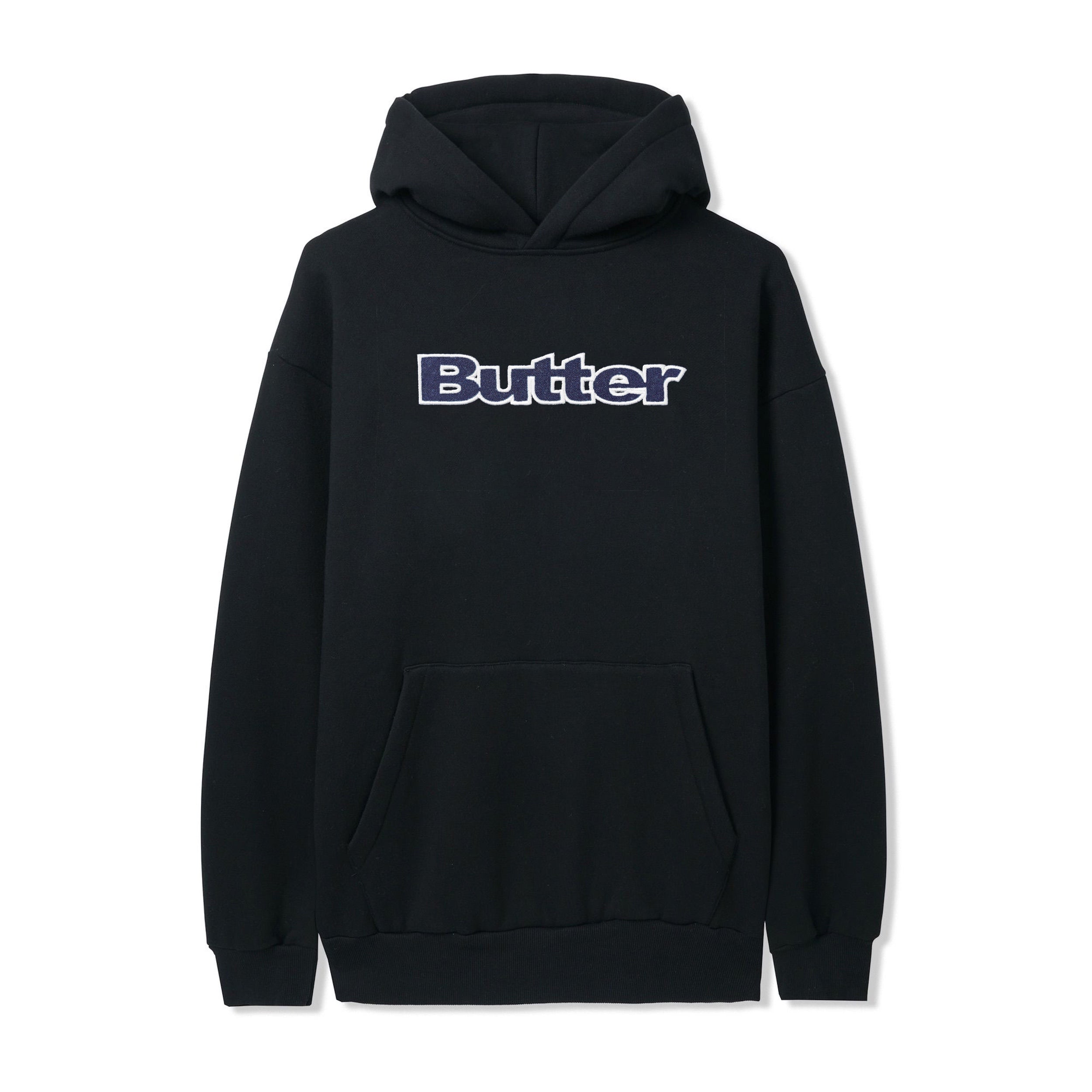 【BUTTER GOODS】 HEART LOGO PULLOVER HOOD : EGGPLANT Swirl Pullover Hood, Navy – Butter Goods