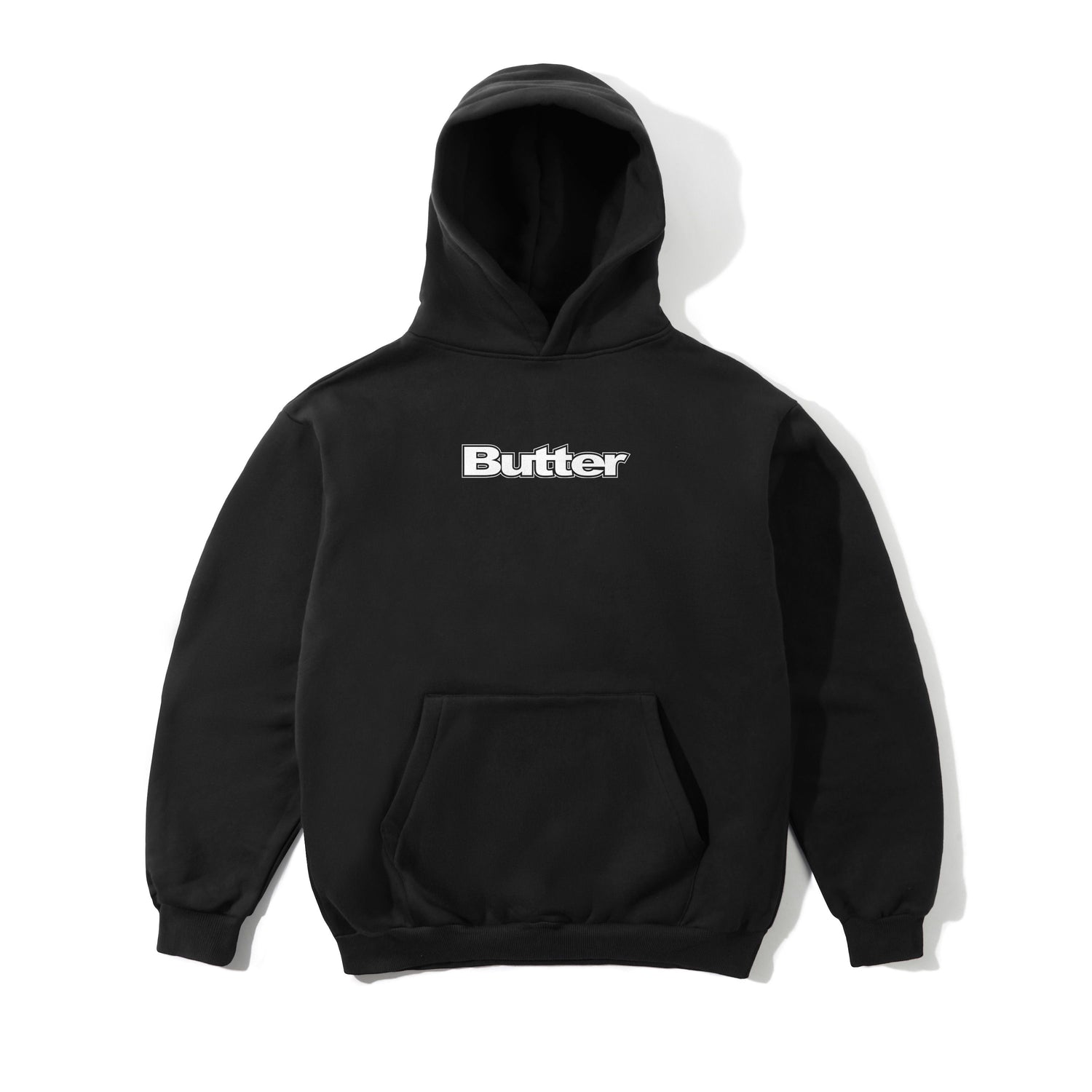 Logo Pullover Hood, Black