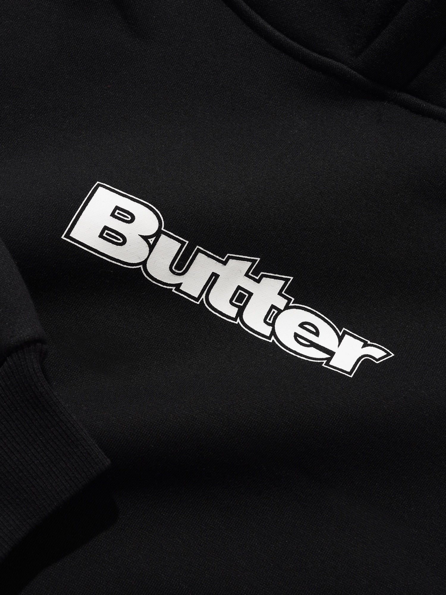 Logo Pullover Hood, Black