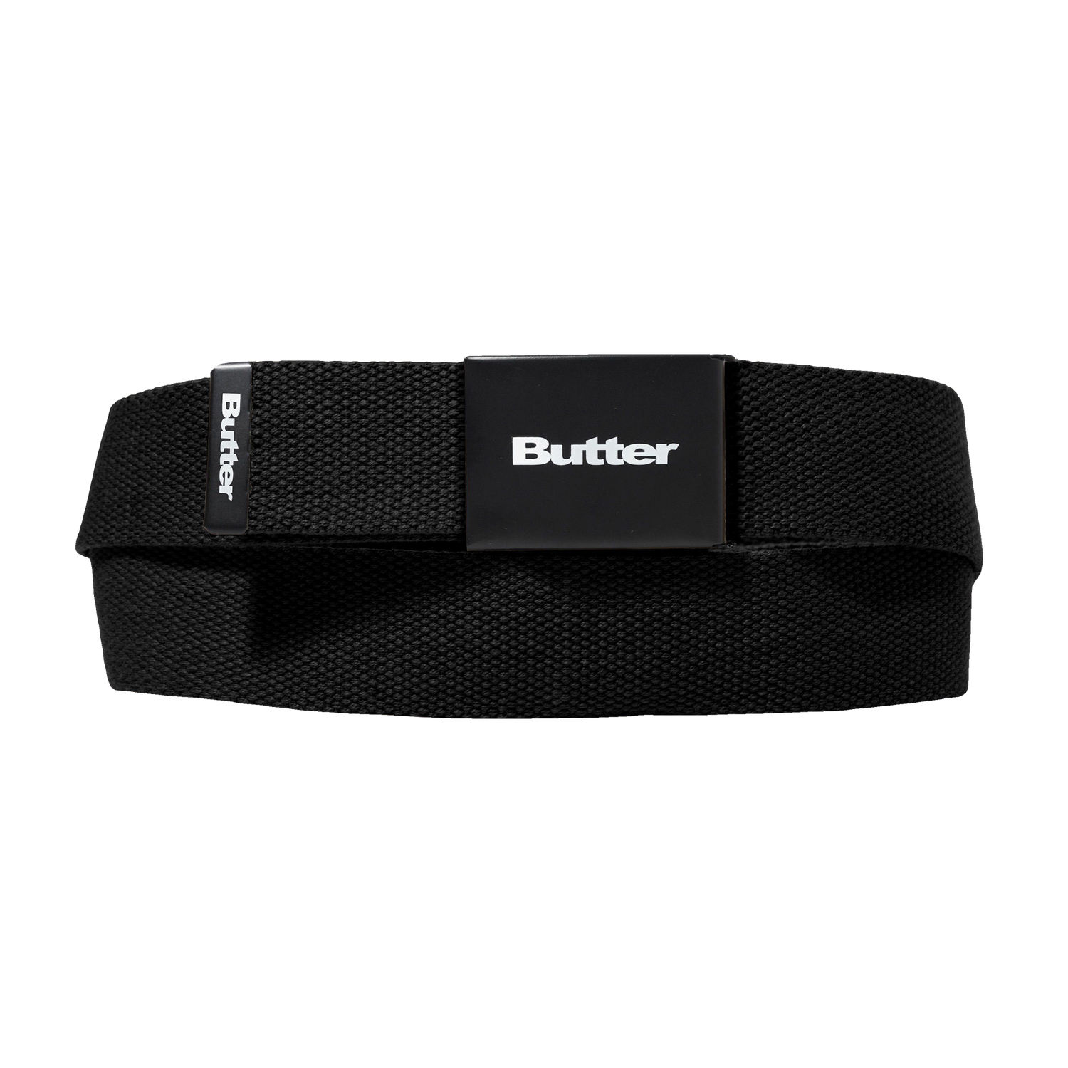Logo Woven Belt, Black