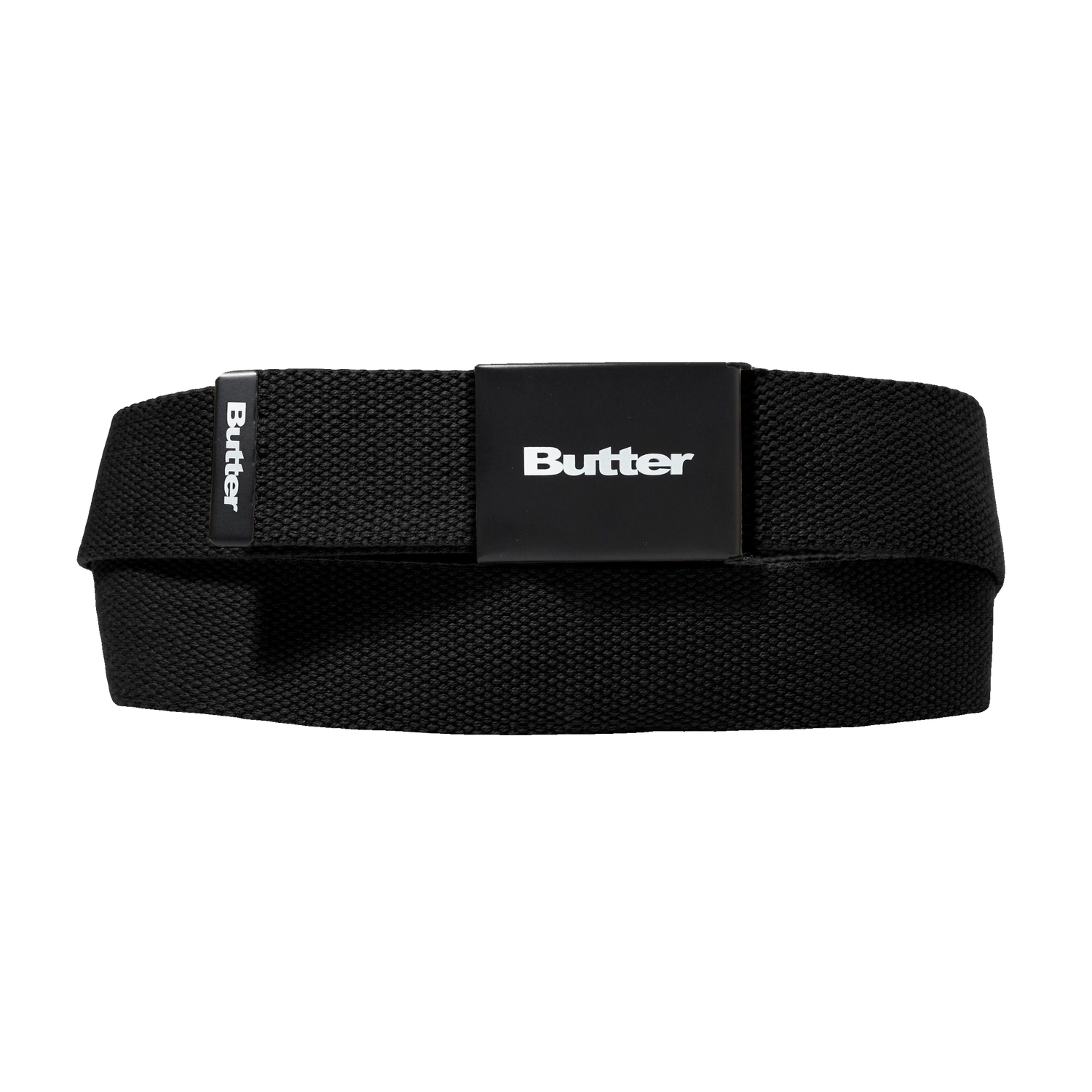 Logo Woven Belt, Black