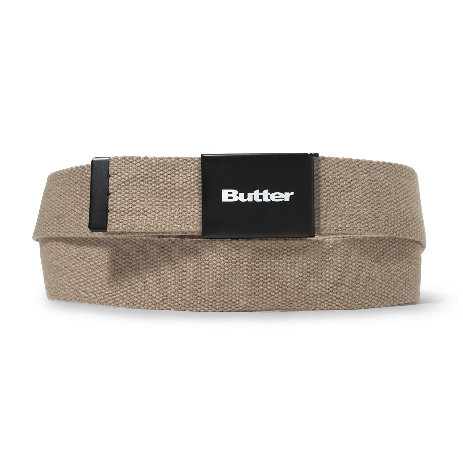 Logo Woven Belt, Tan