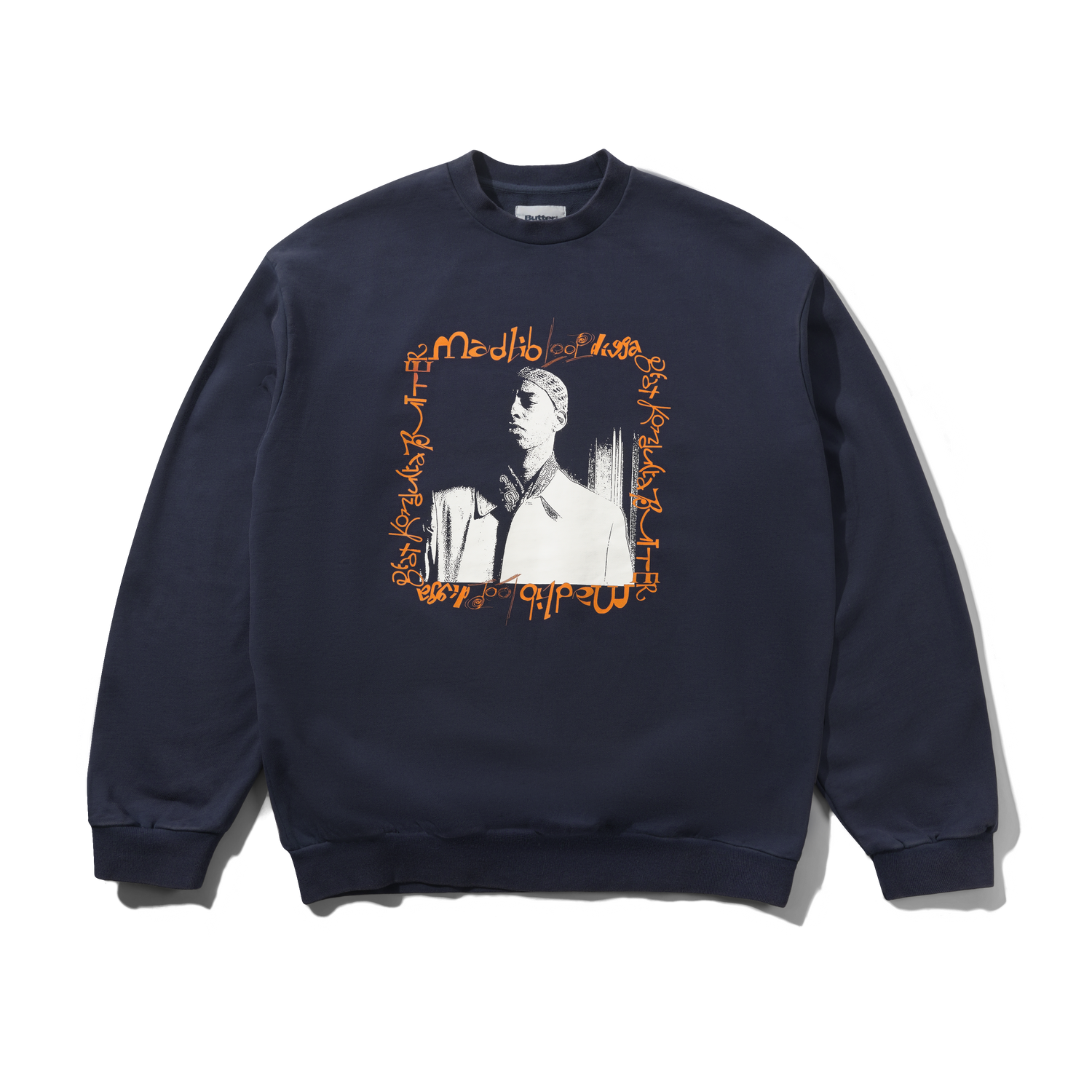 Loop Digga Crewneck, Washed Navy