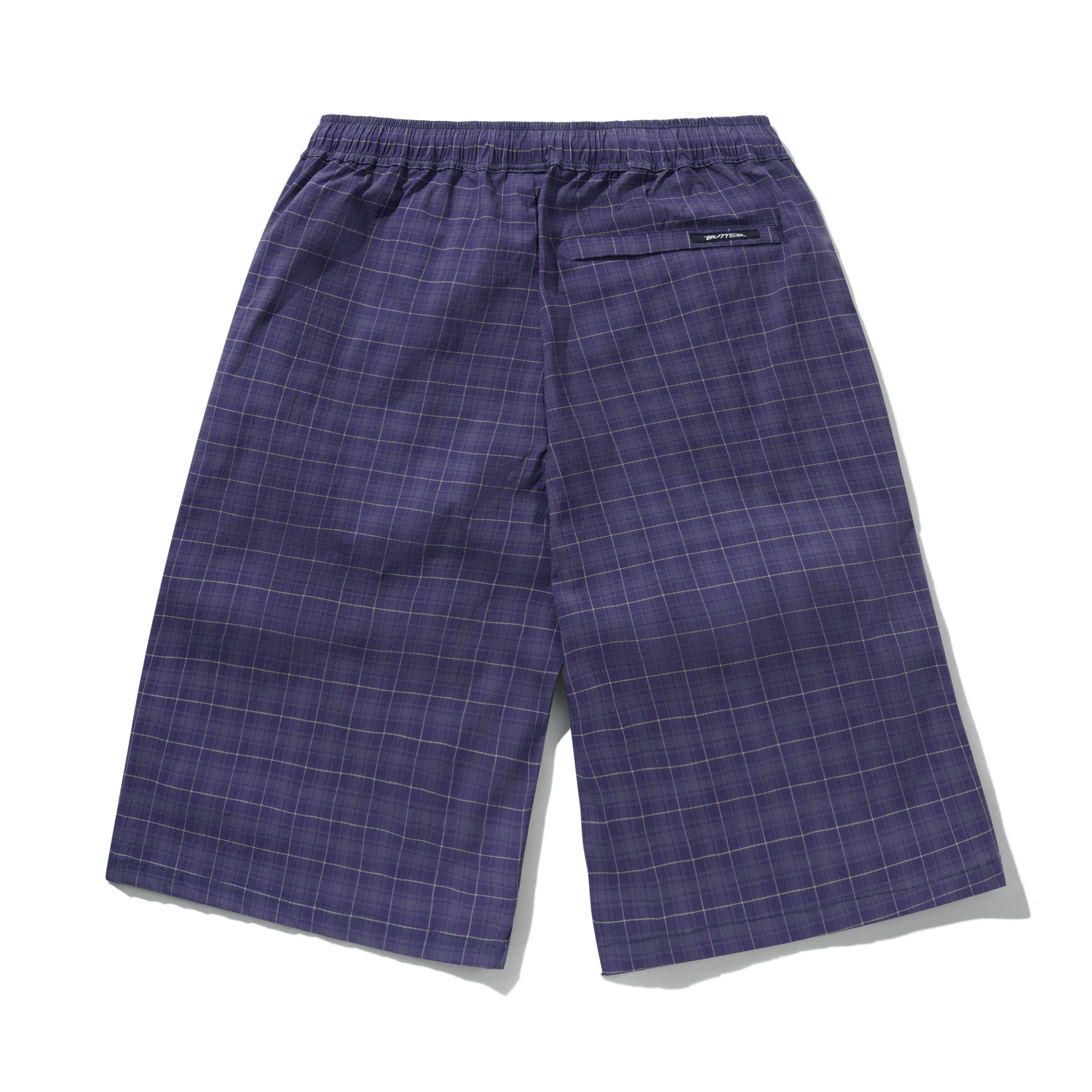 Main Shorts, Navy Plaid