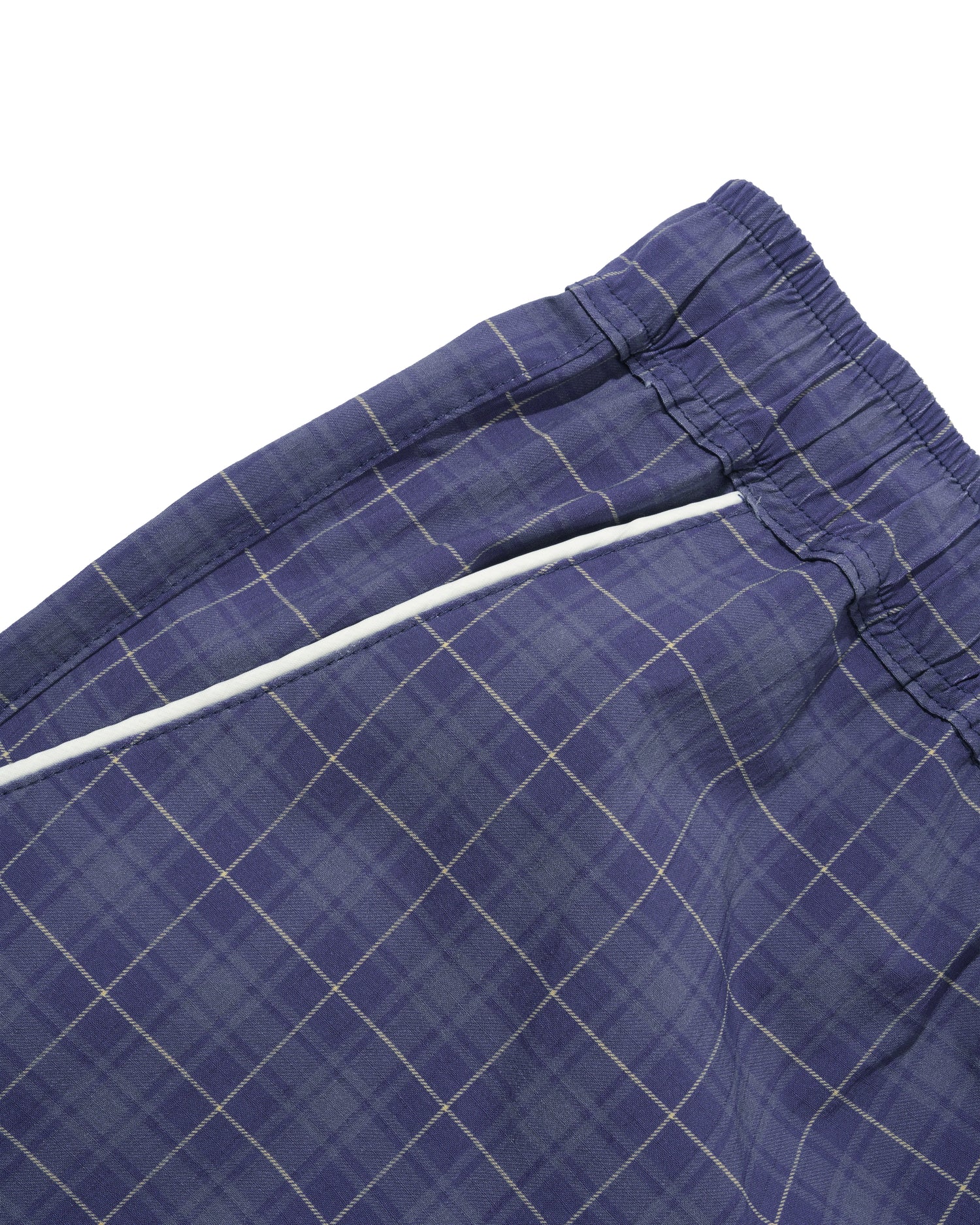 Main Shorts, Navy Plaid
