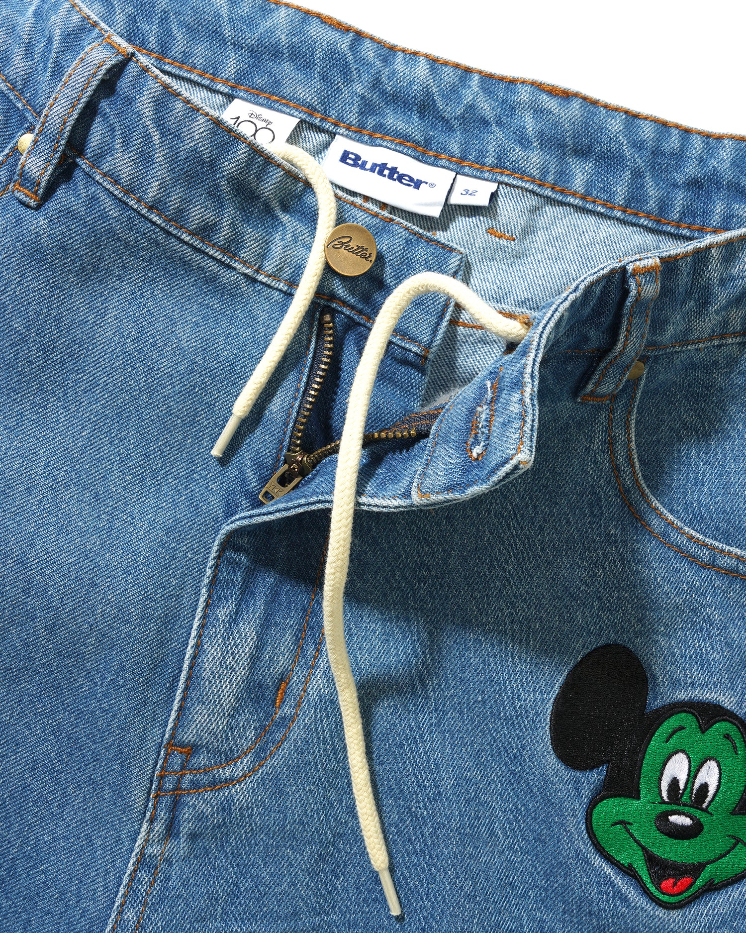 Mickey Denim Jeans, Washed Indigo – Butter Goods