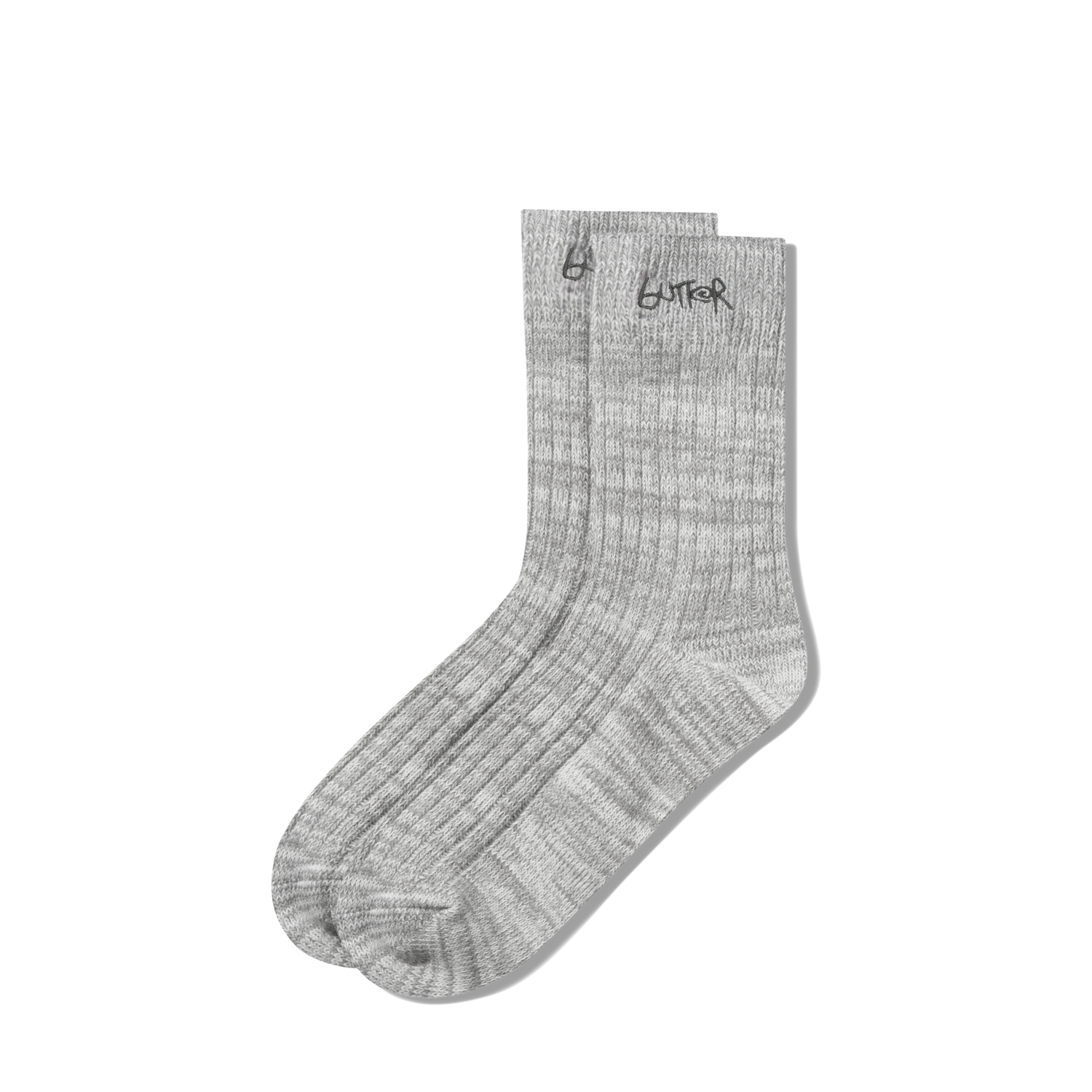 Mid-Cut Socks, Ash