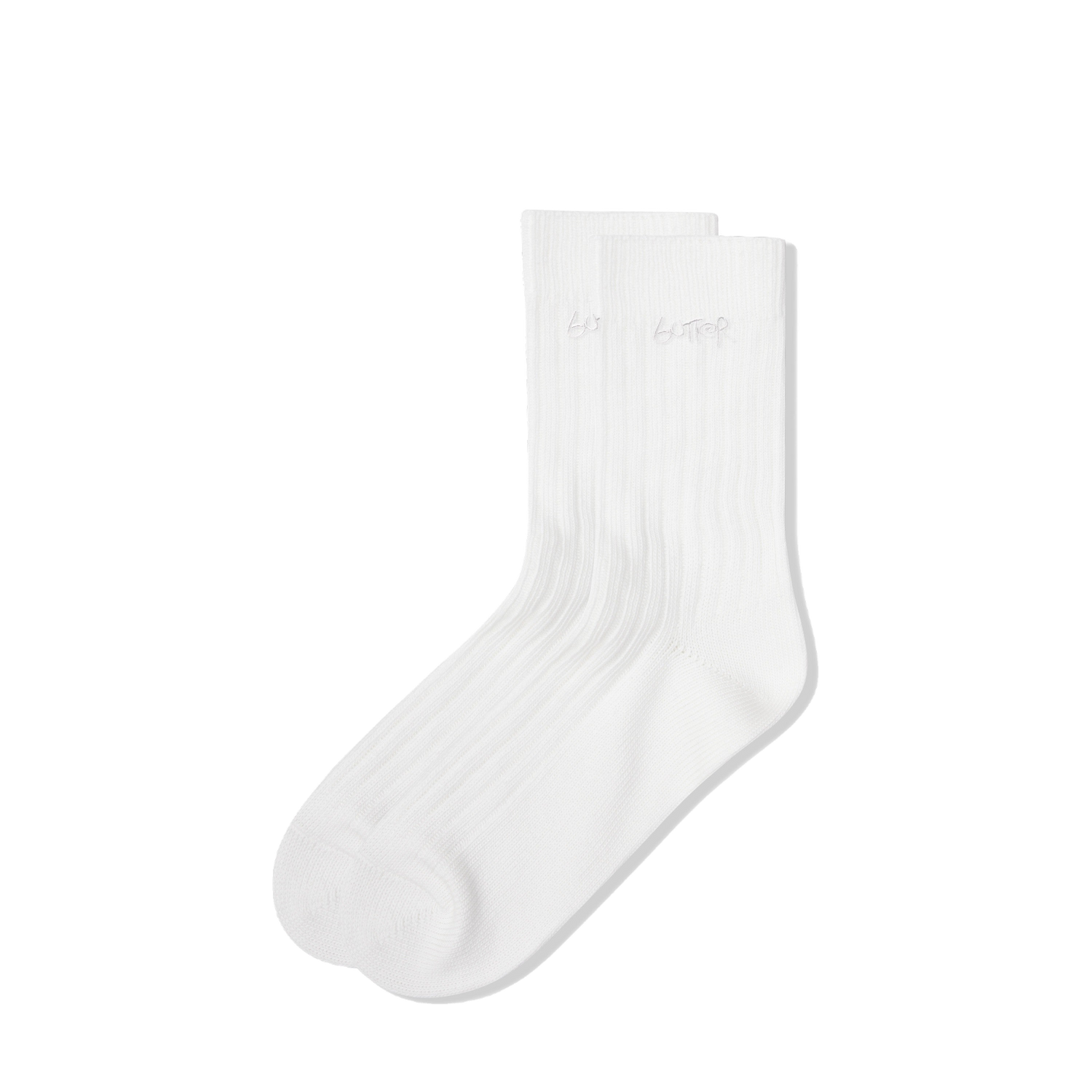 Mid-Cut Socks, White