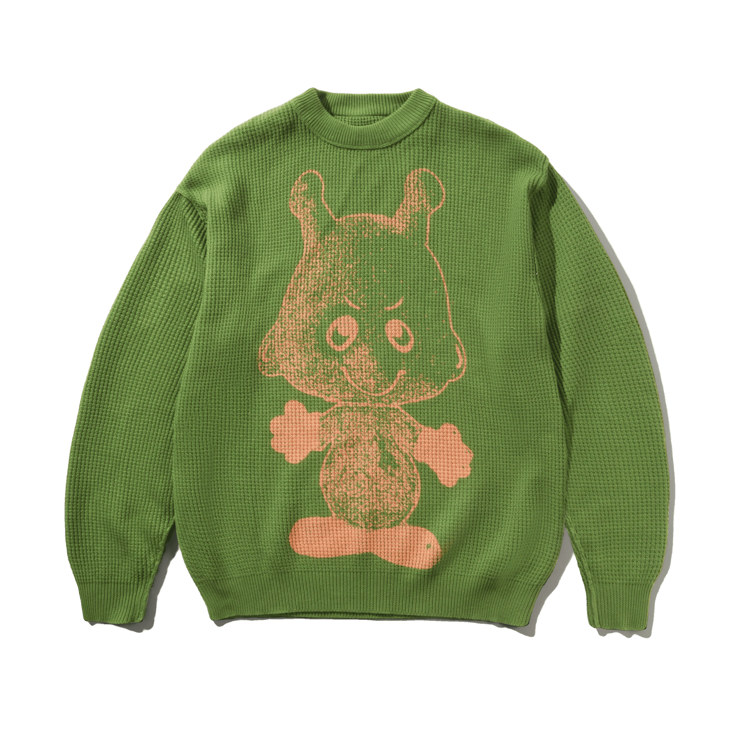 Newcomer Reversible Knit Sweater, Grass