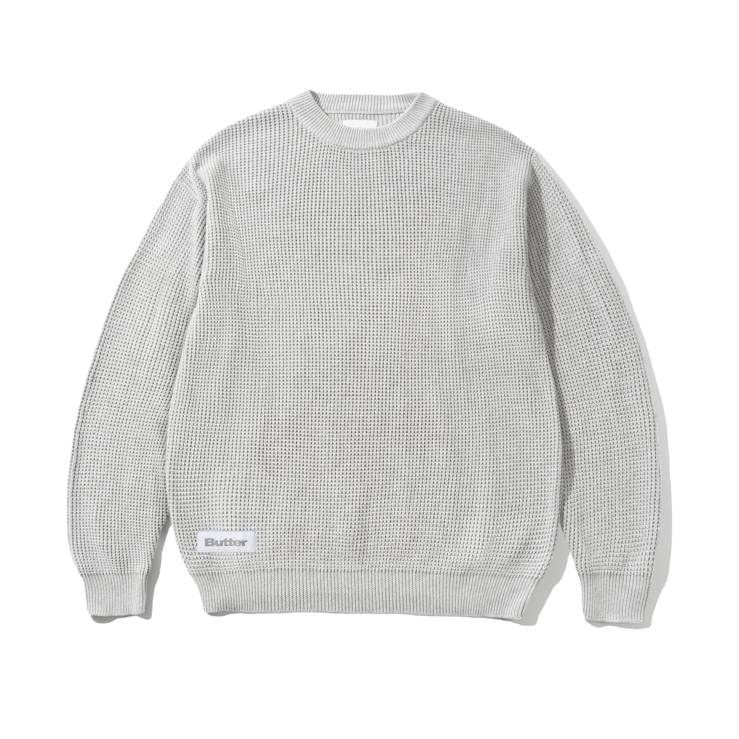 Newcomer Reversible Knit Sweater, Grey
