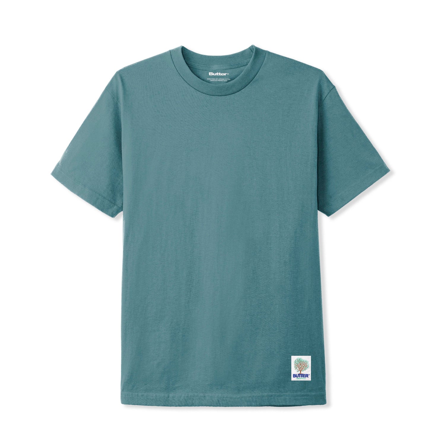 Organic Tee, Dark Teal