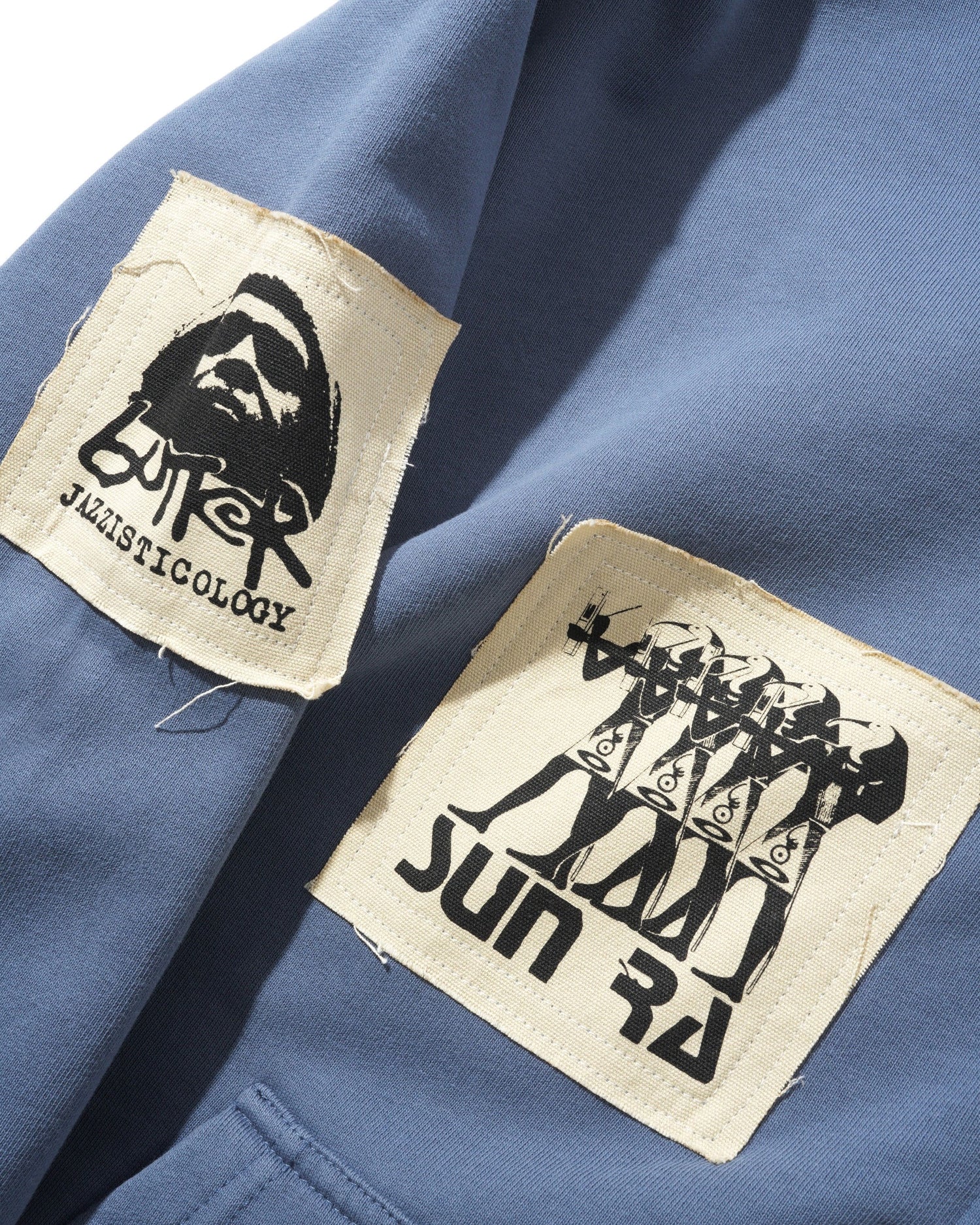 Patches Zip-Thru Hood, Washed Steel
