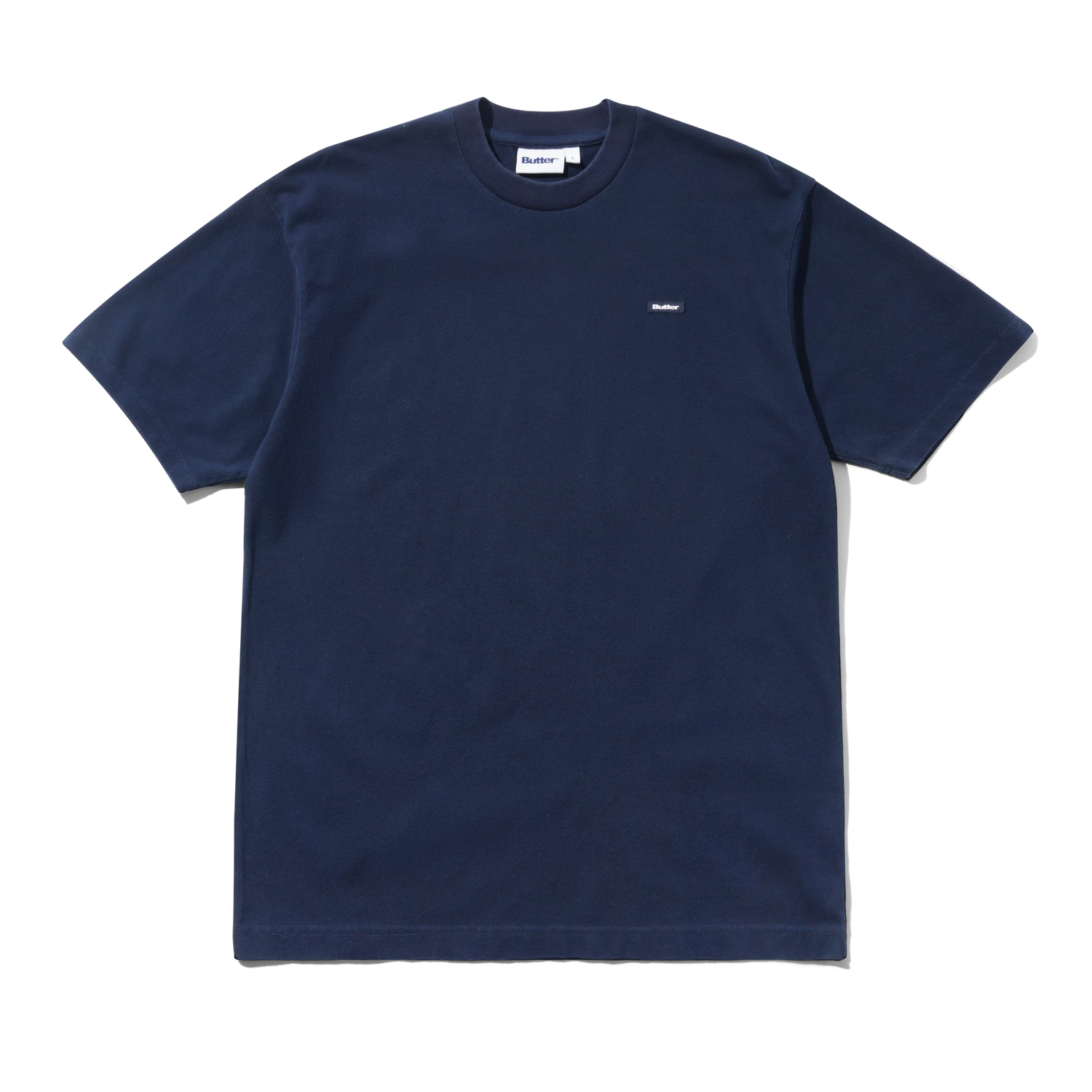 Pique Tee, Dark Blue
