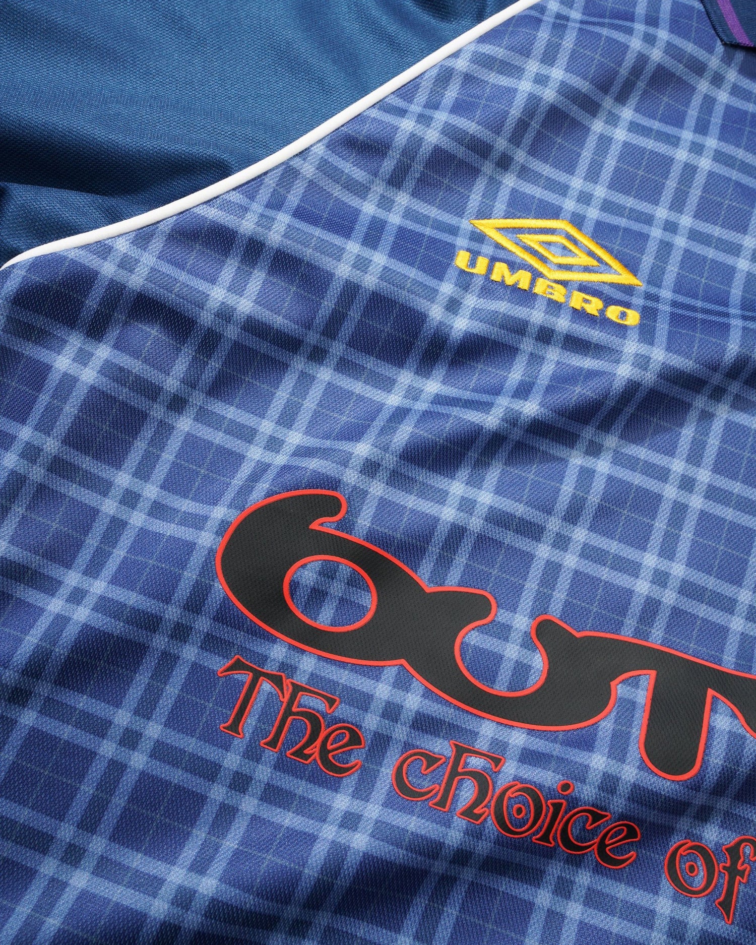 Plaid Jersey, Navy / Slate
