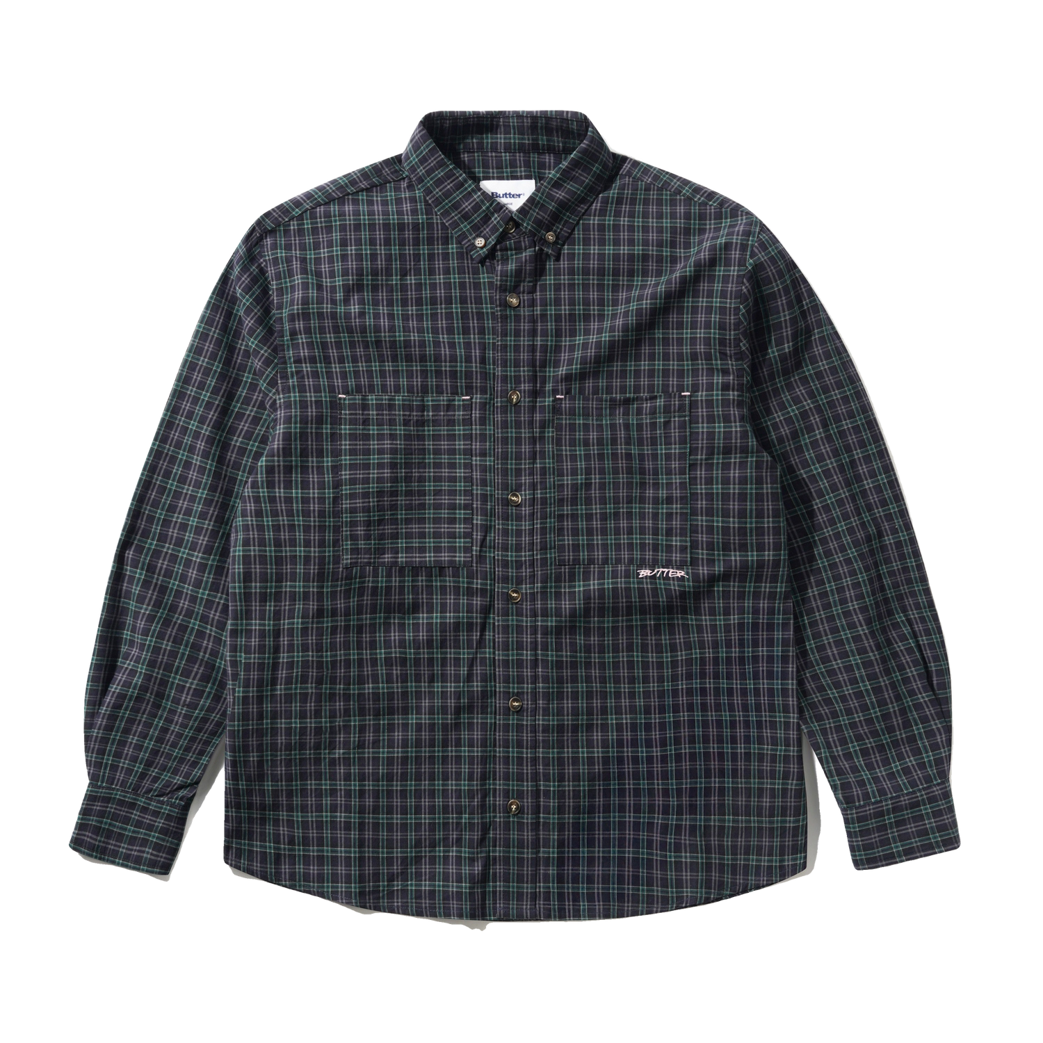 Plaid Shirt, Navy / Forest