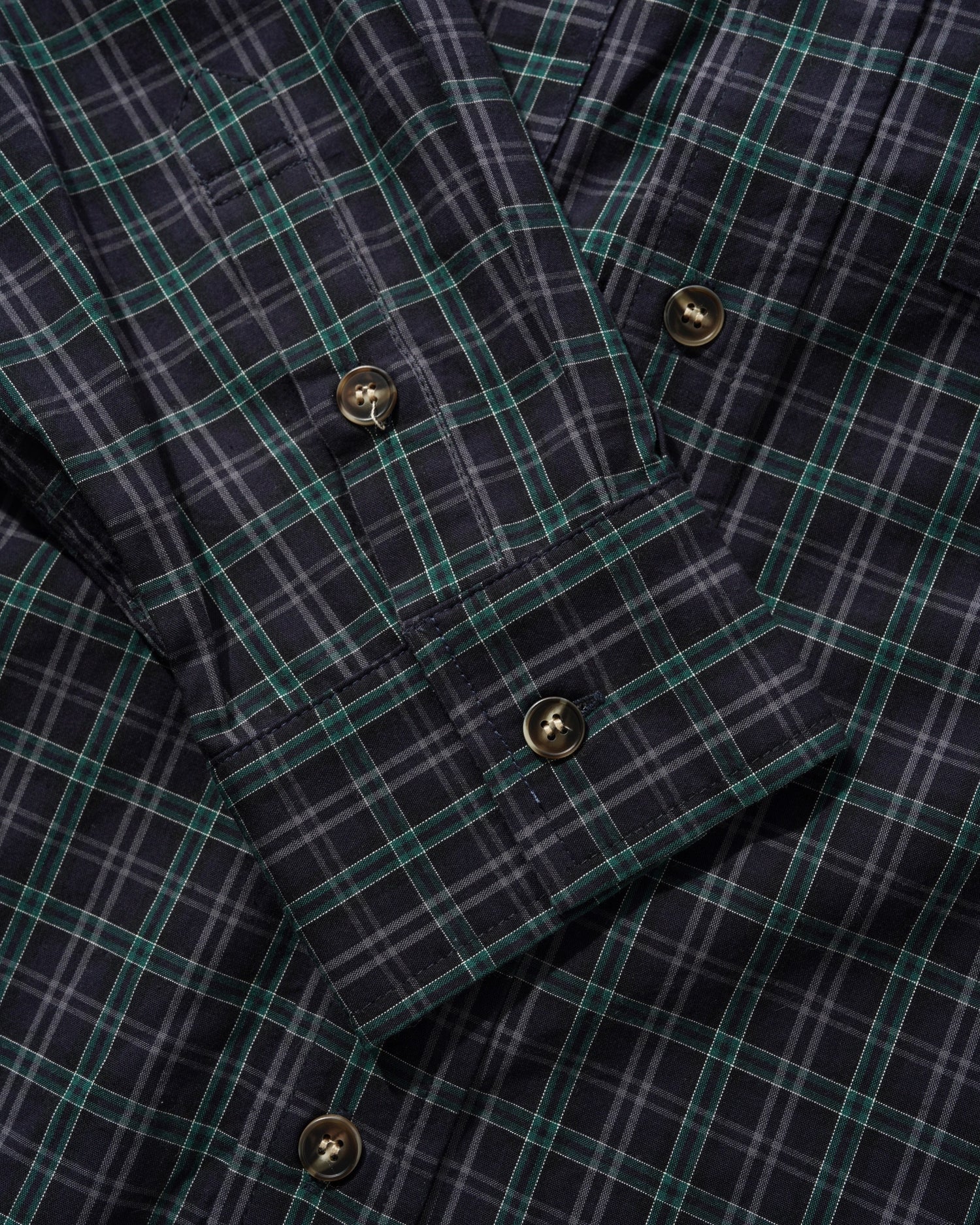 Plaid Shirt, Navy / Forest