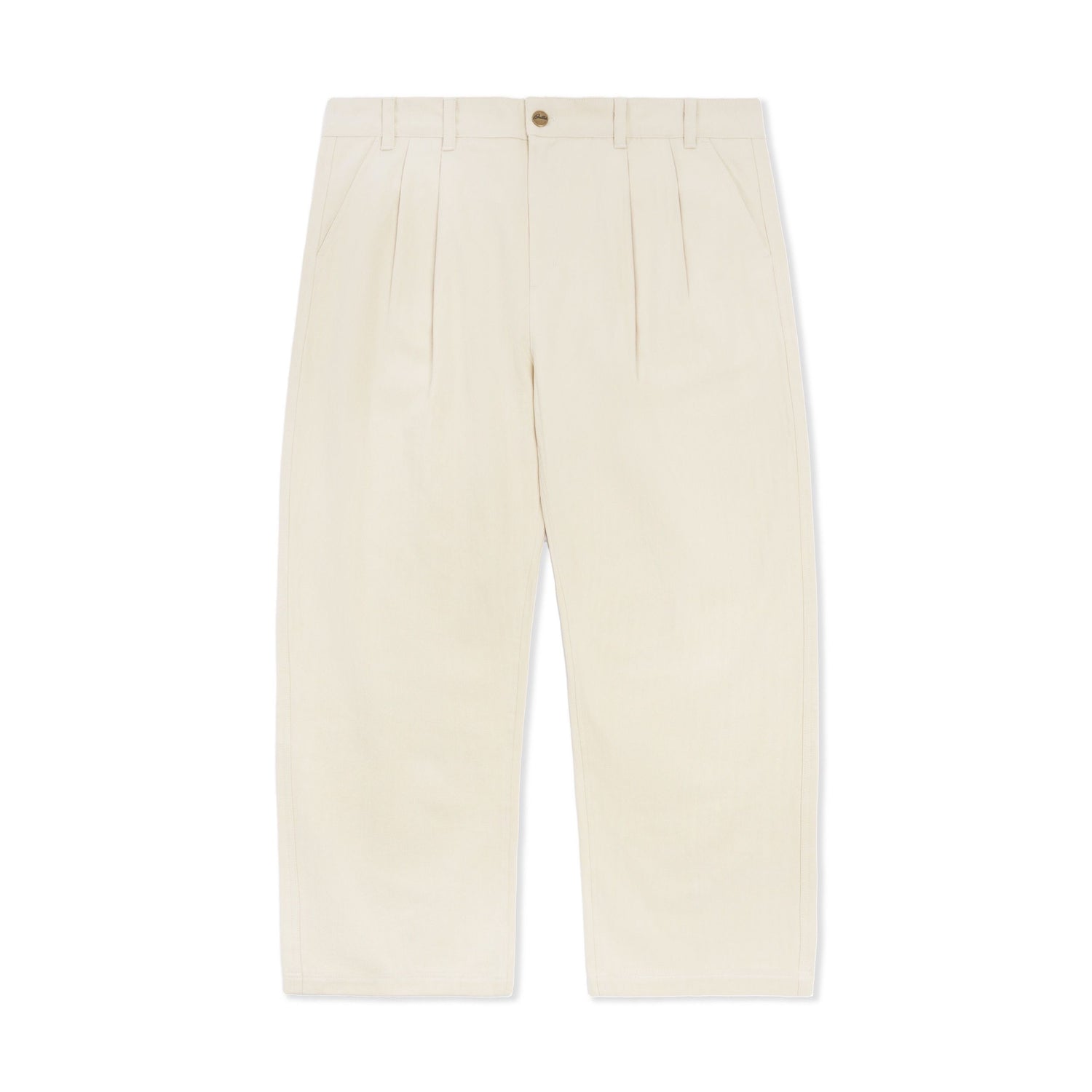 Pleated Trousers, Bone