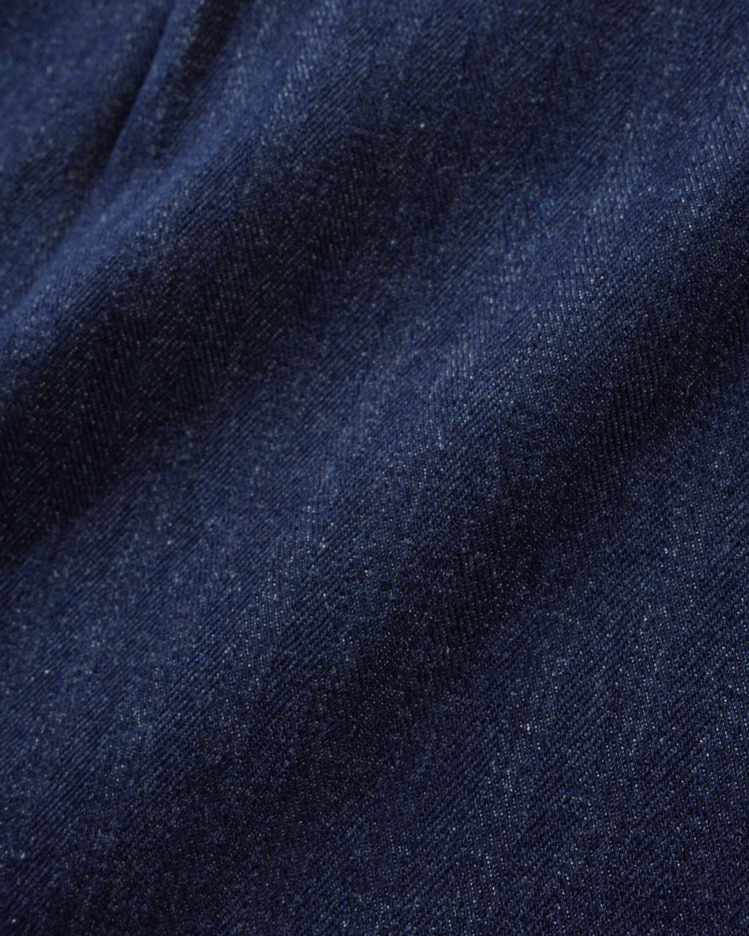 Pleated Trousers, Herringbone Denim