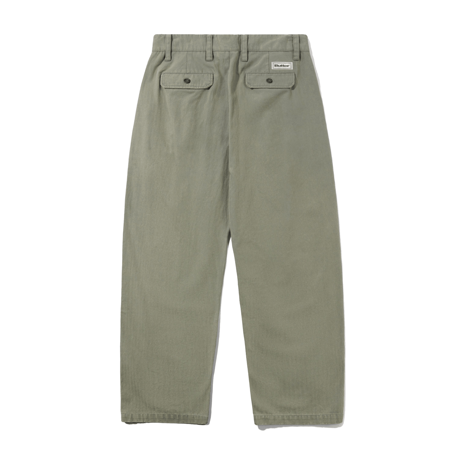 Pleated Trousers, Washed Fatigue
