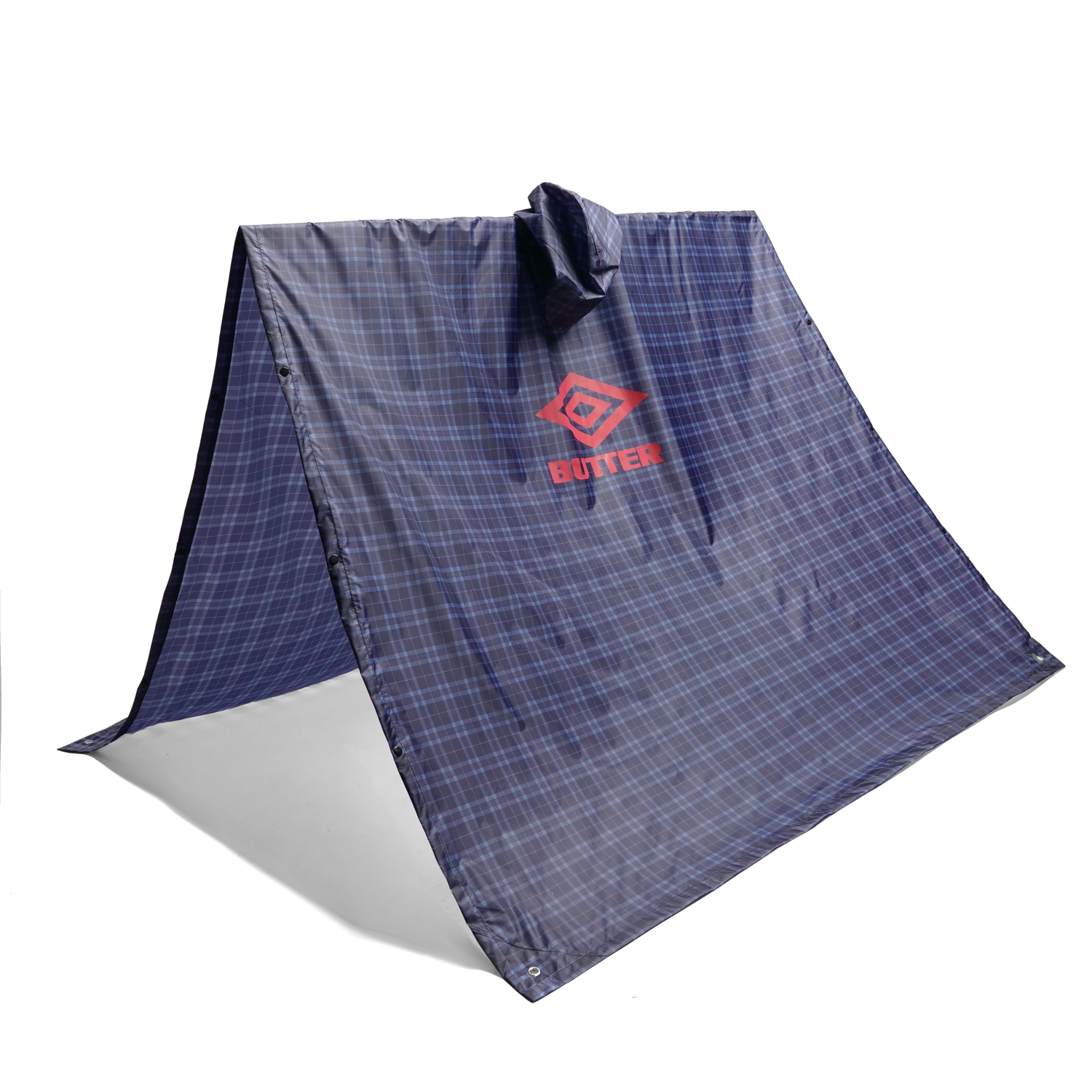 Poncho, Plaid