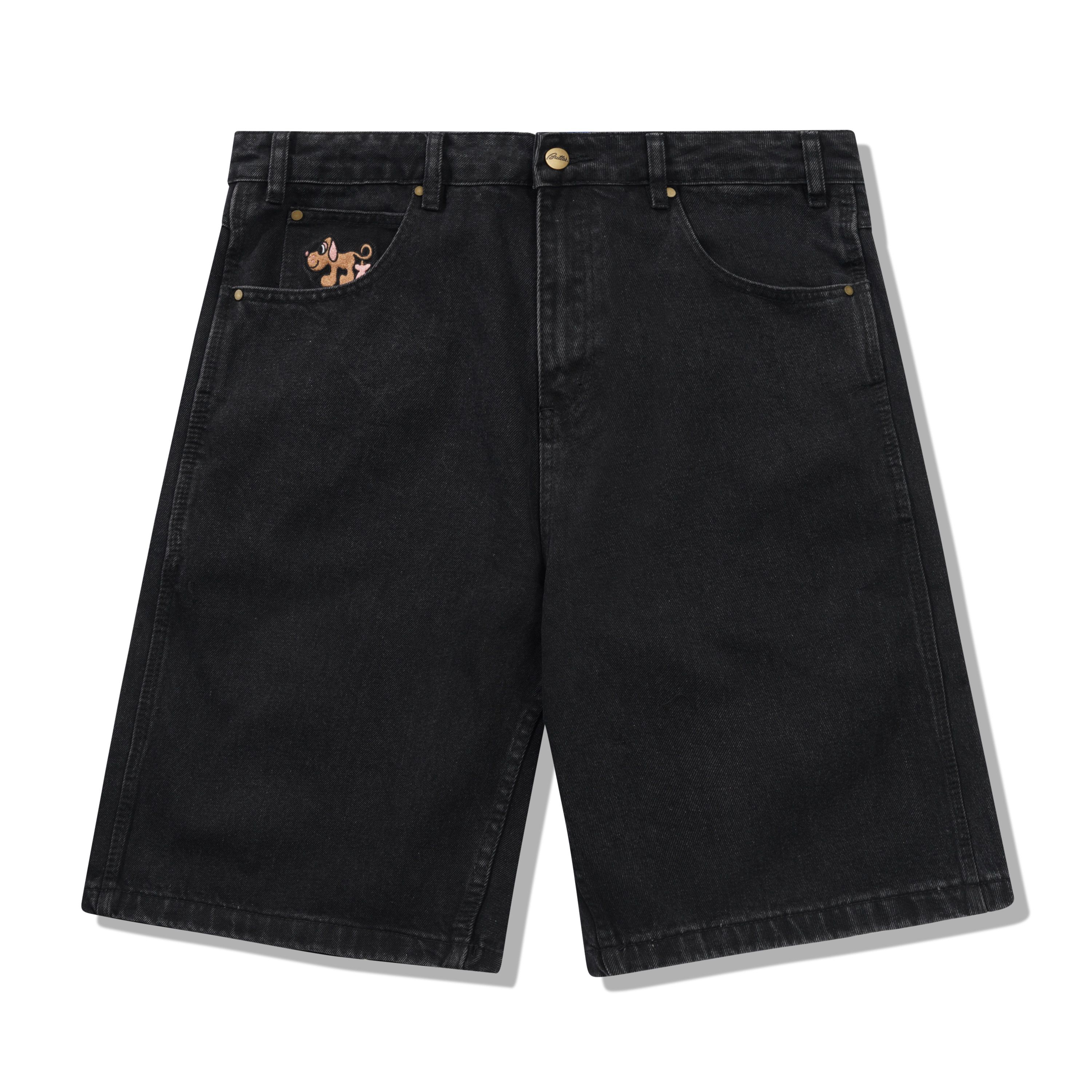 【Butter Goods】 Applique Denim Shorts【関税送料込】 関送込【Butter Goods】 Applique Denim Shorts ショートパンツ