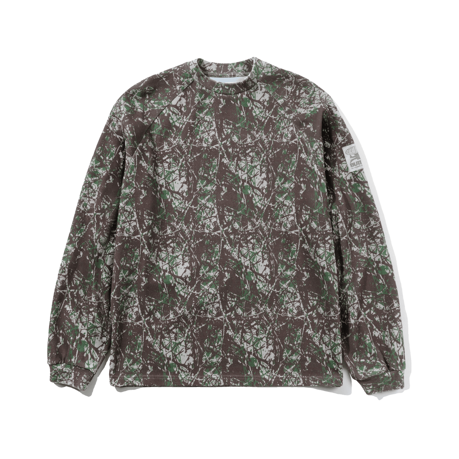 Principal Crewneck, Woods Camo