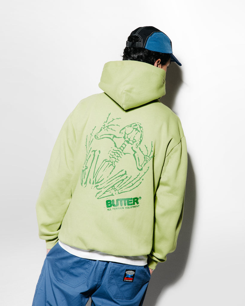 【BUTTER GOODS】 Fossil Pullover Hood, Moss Fossil Pullover Hood, Moss – Butter Goods