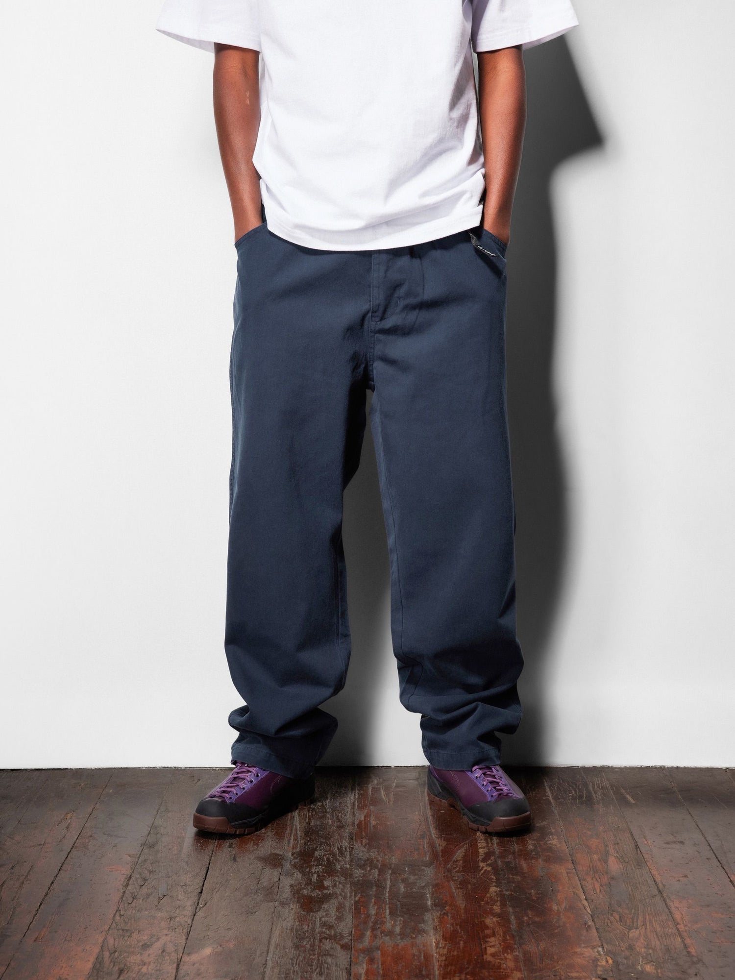 Everyday Pants, Washed Navy