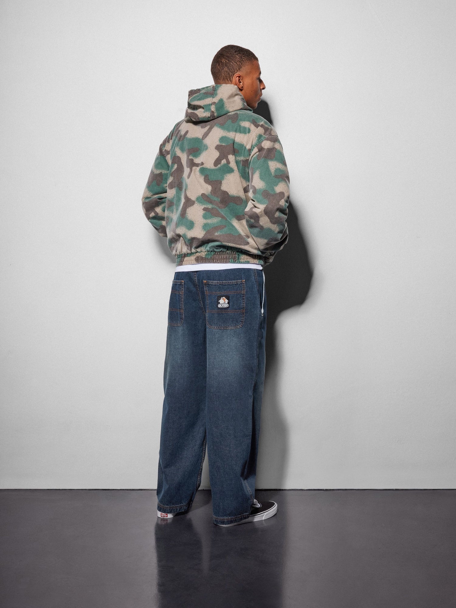 Insulated Work Jacket, Spray Camo