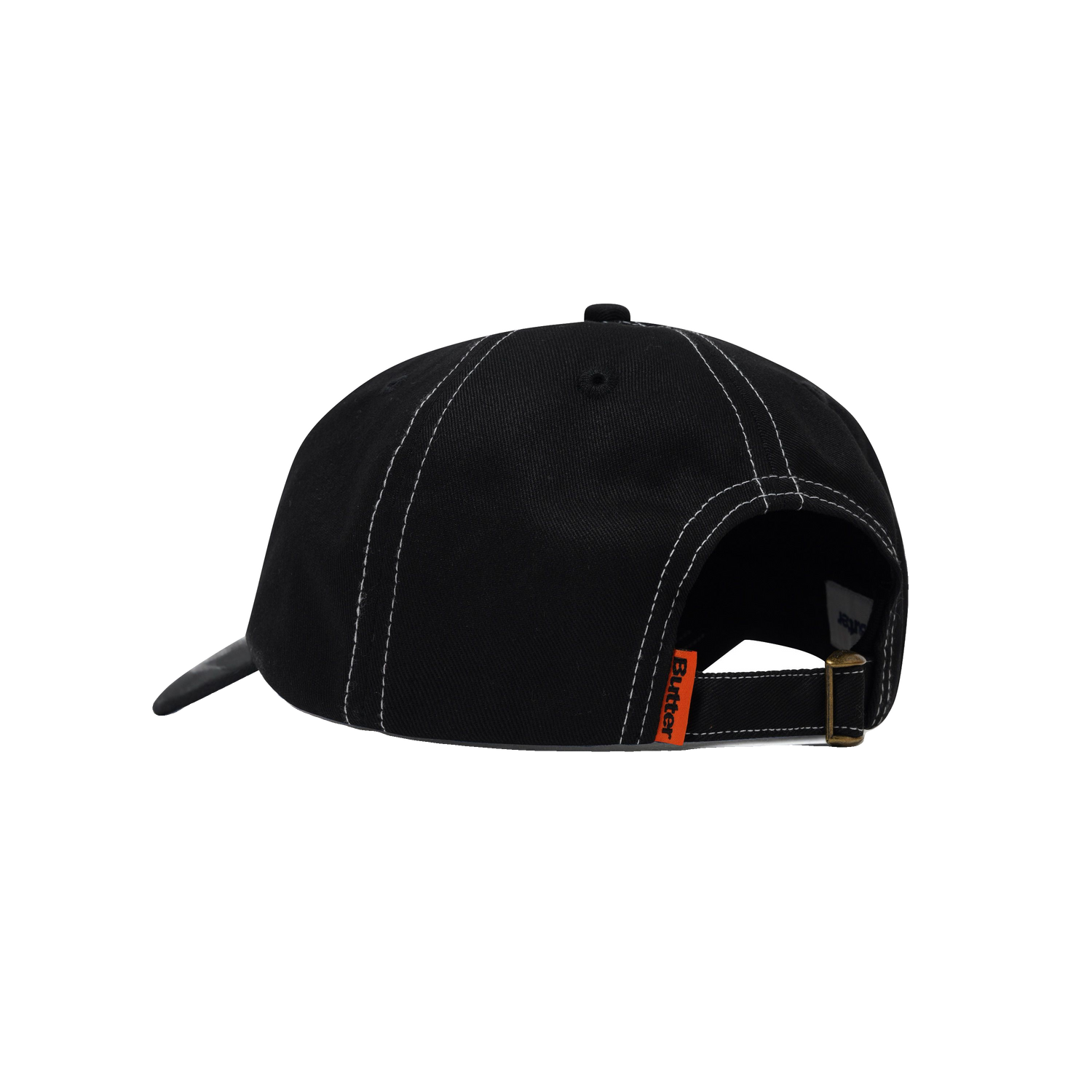 Rascal 6 Panel Cap, Black