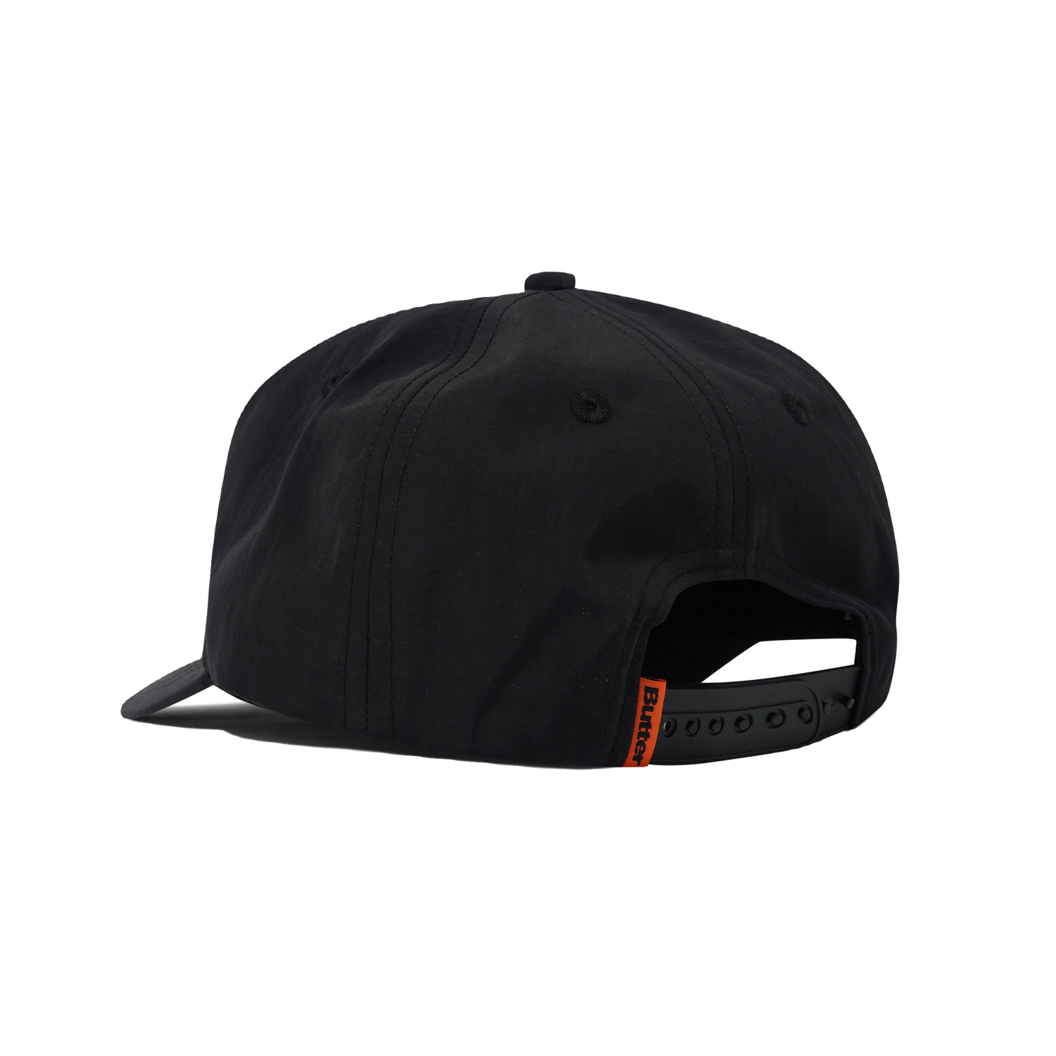 Registered 5 Panel Cap, Black