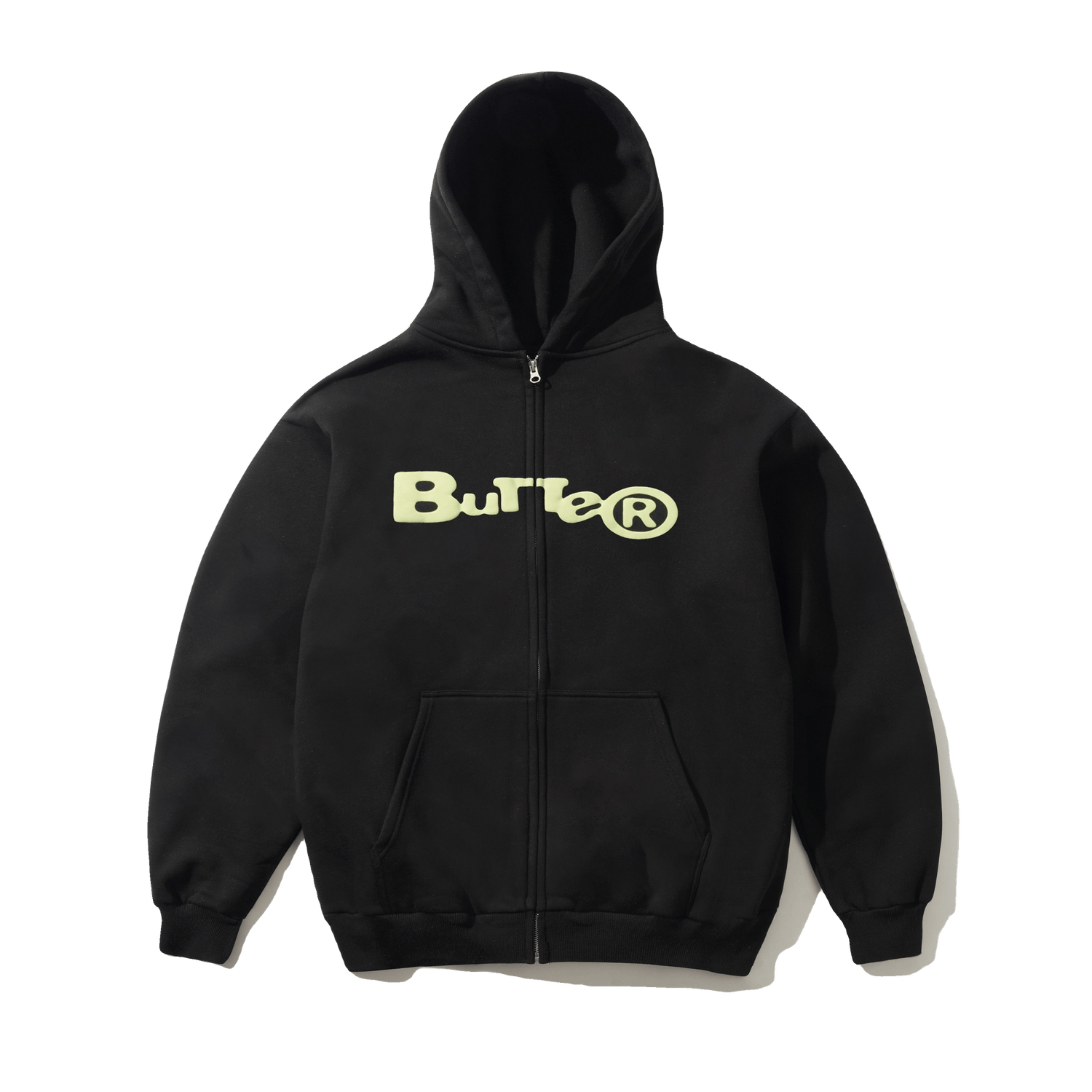 Registered Zip-Thru Hood, Black